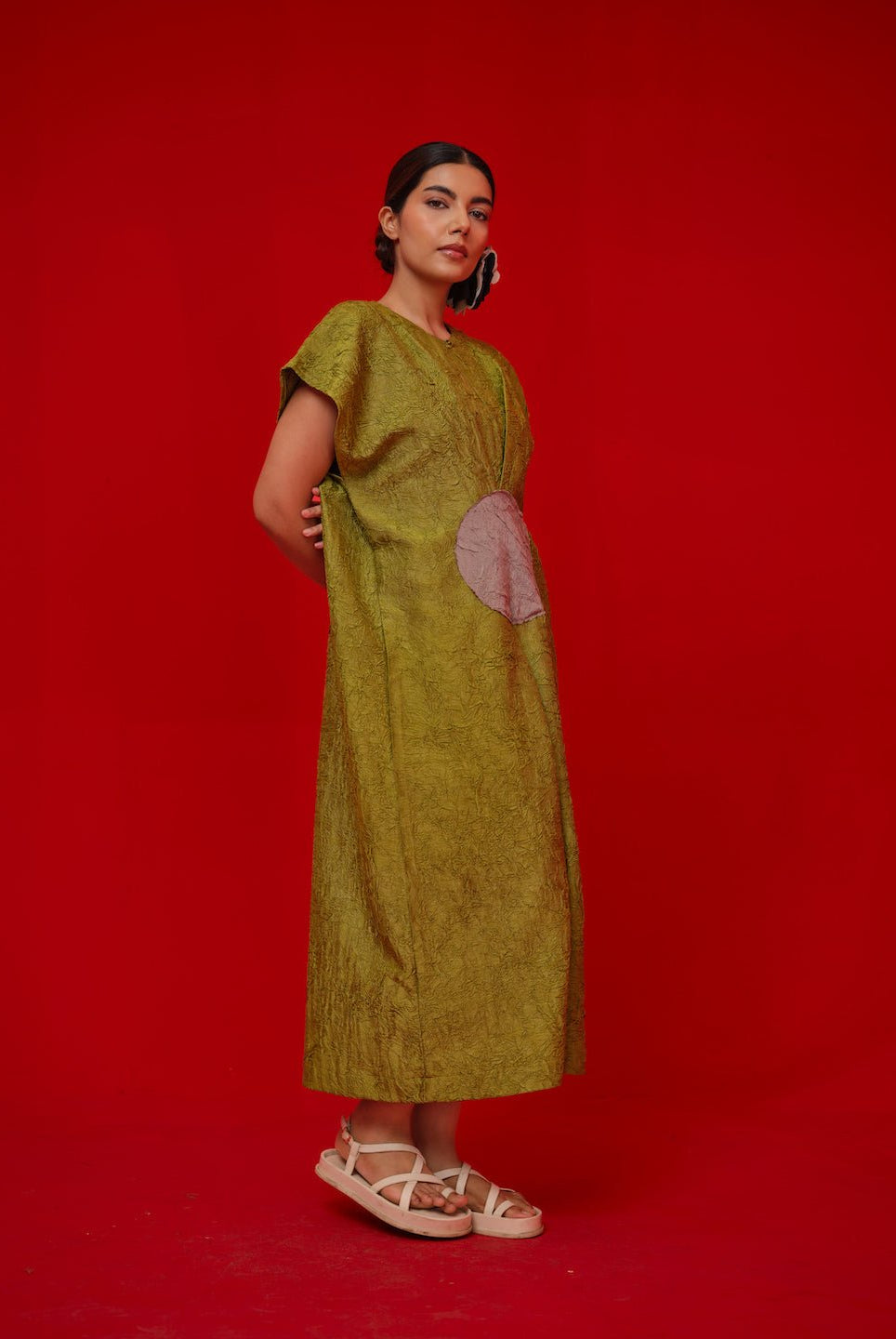 Lane Dress - Leaf Green - CiceroniDressesStoique