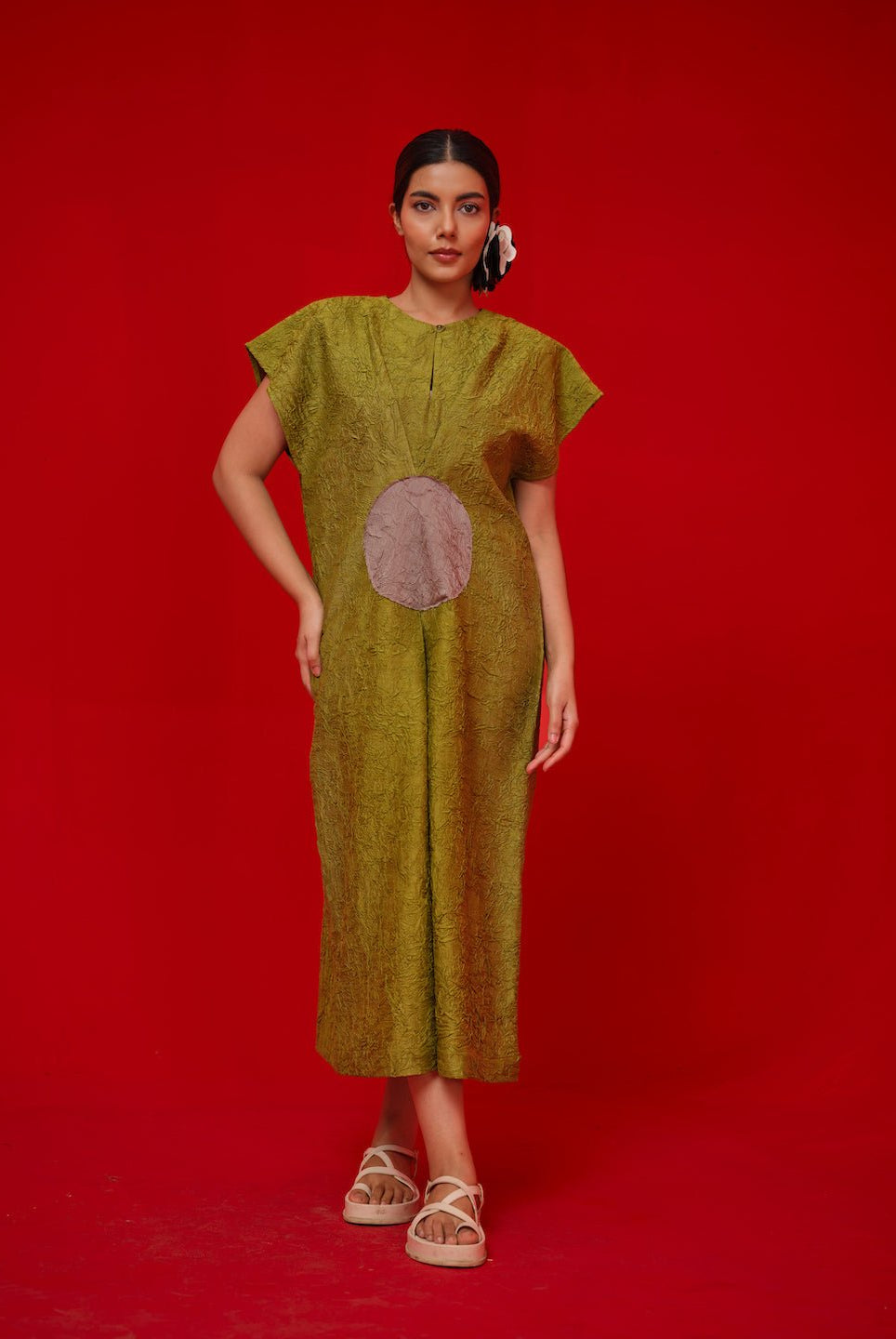 Lane Dress - Leaf Green - CiceroniDressesStoique