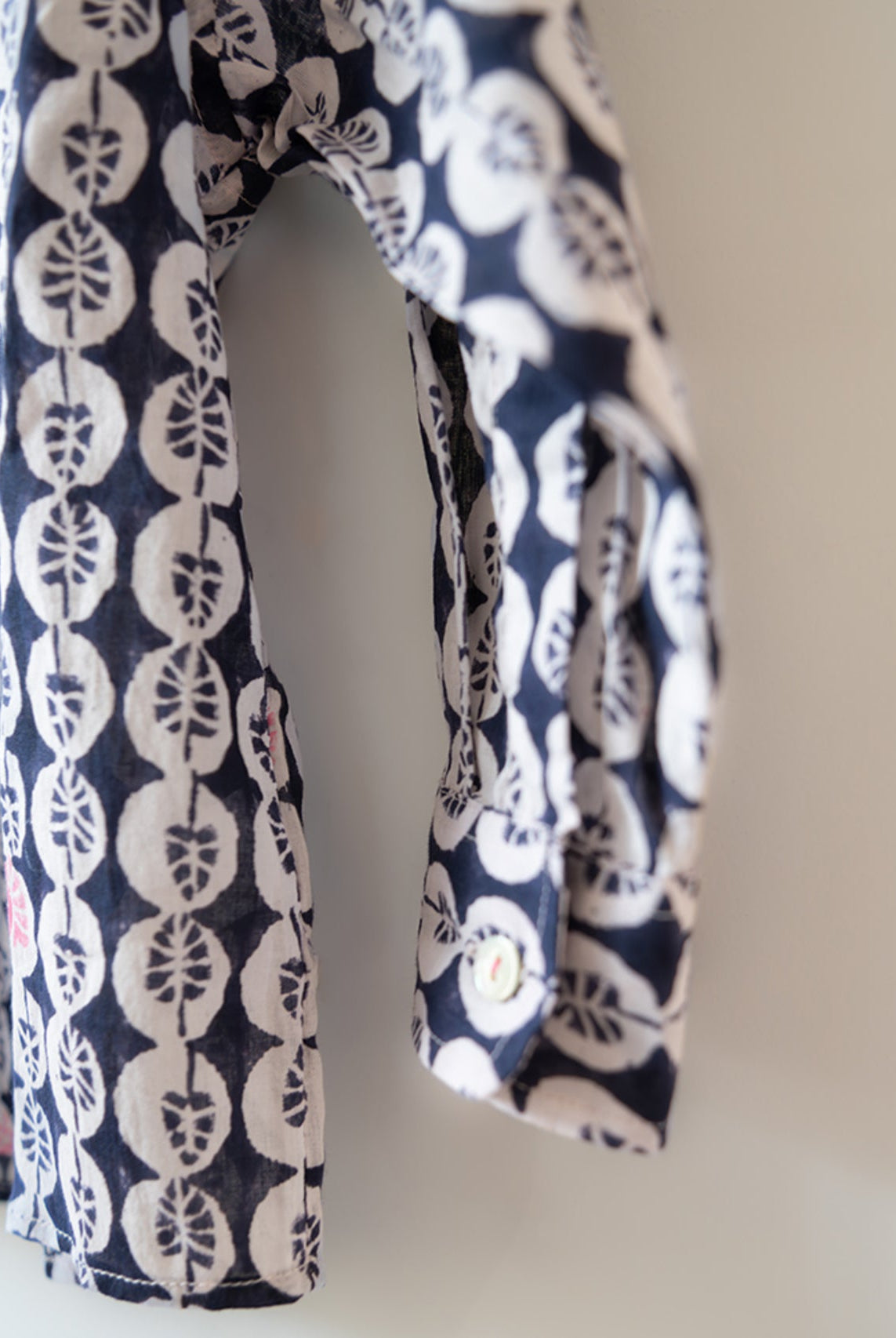 Lata Cotton Monstera Print Full Sleeve Shirt - CiceroniKurtaLove The World Today