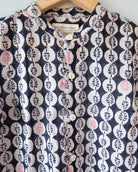 Lata Cotton Monstera Print Full Sleeve Shirt - CiceroniKurtaLove The World Today