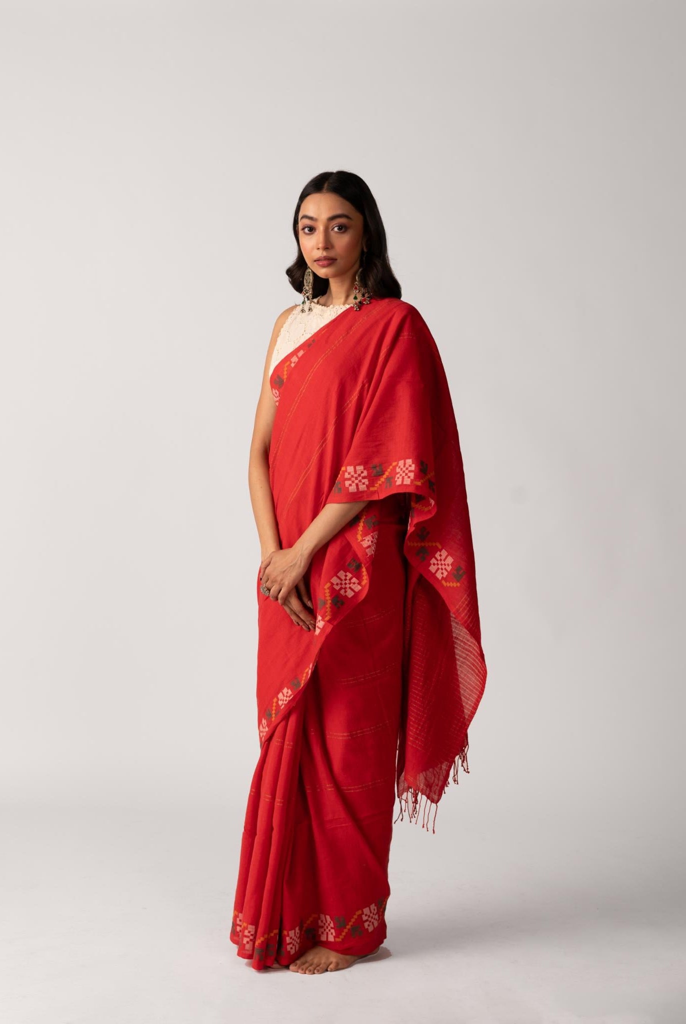 Lata - Red - CiceroniSareeIra
