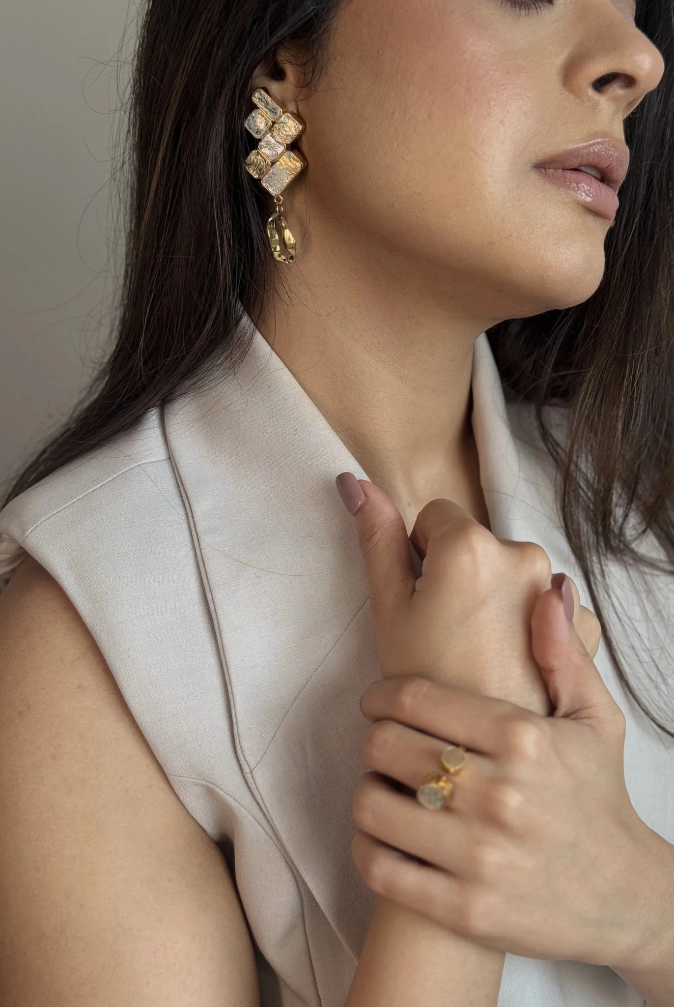 Lattice Drop Earrings - CiceroniEarringsNoupelle