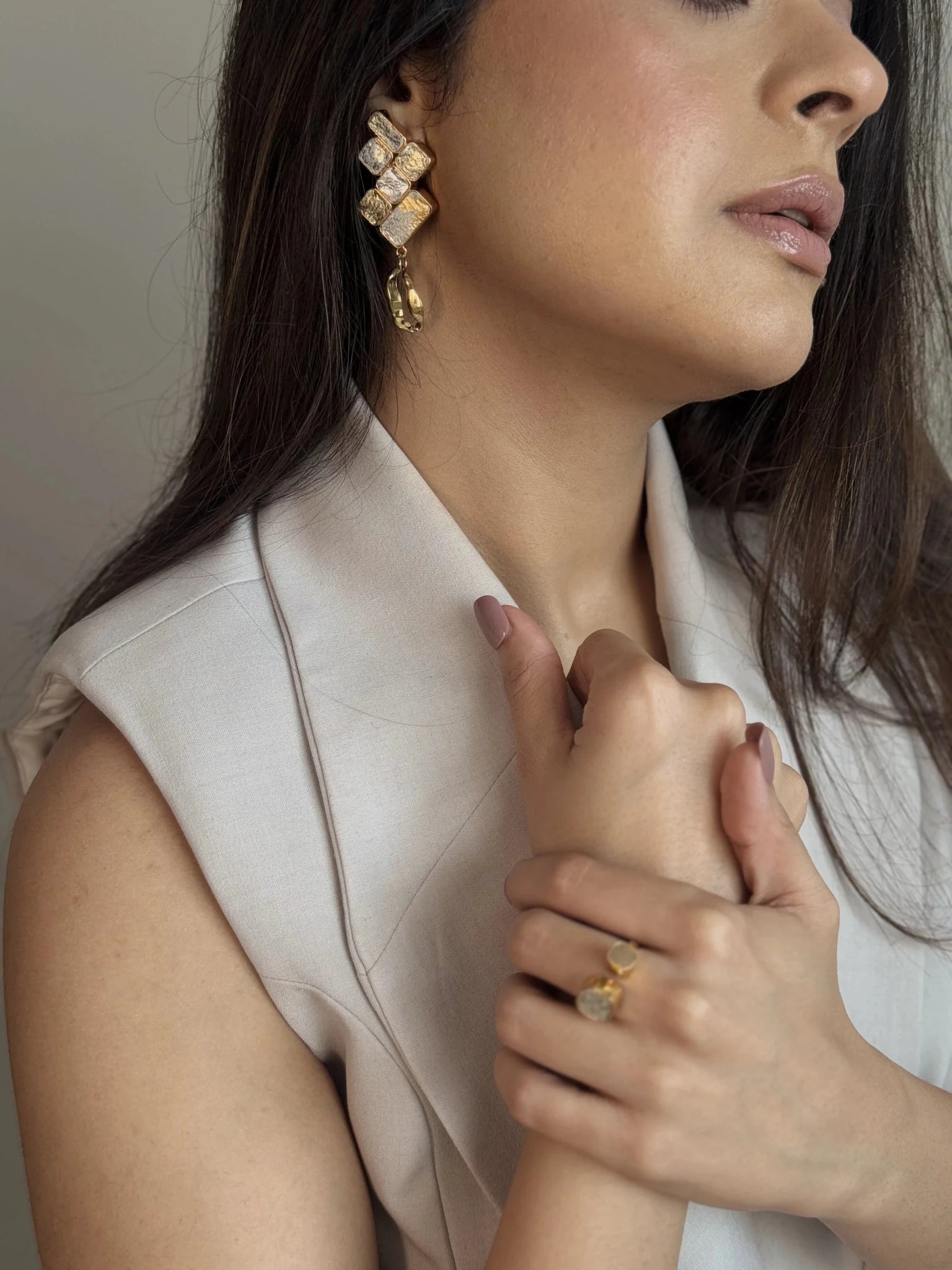Lattice Drop Earrings - CiceroniEarringsNoupelle