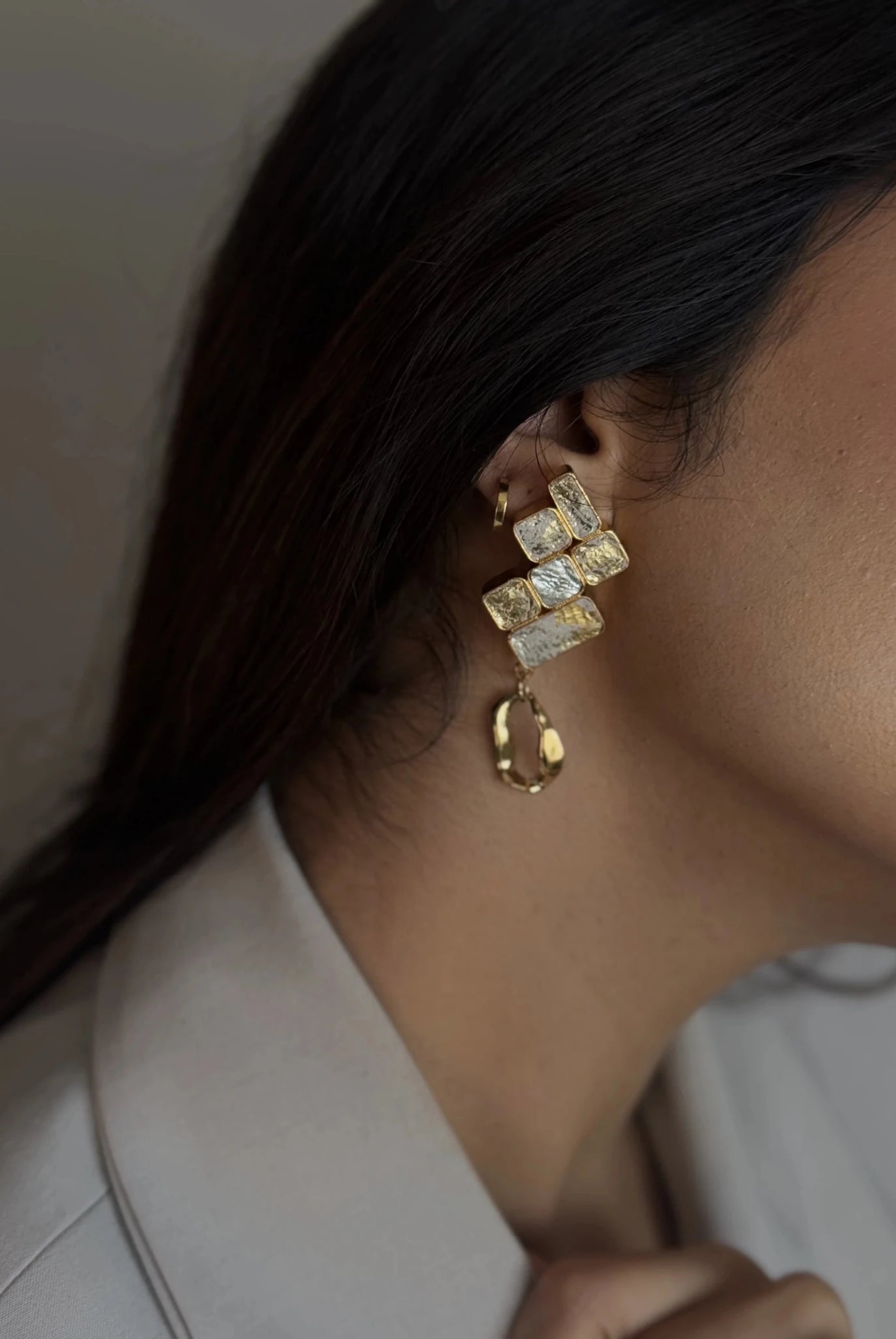 Lattice Drop Earrings - CiceroniEarringsNoupelle