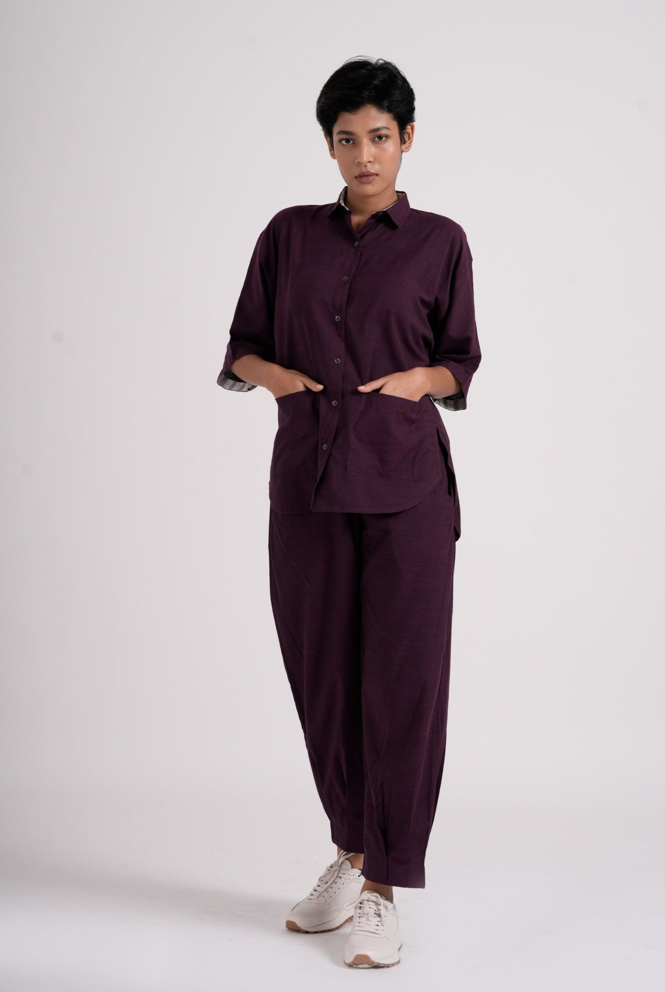 Lava Shirt - Dark Purple - CiceroniShirtsThe Kaatn Trail