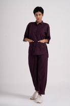 Lava Shirt - Dark Purple - CiceroniShirtsThe Kaatn Trail