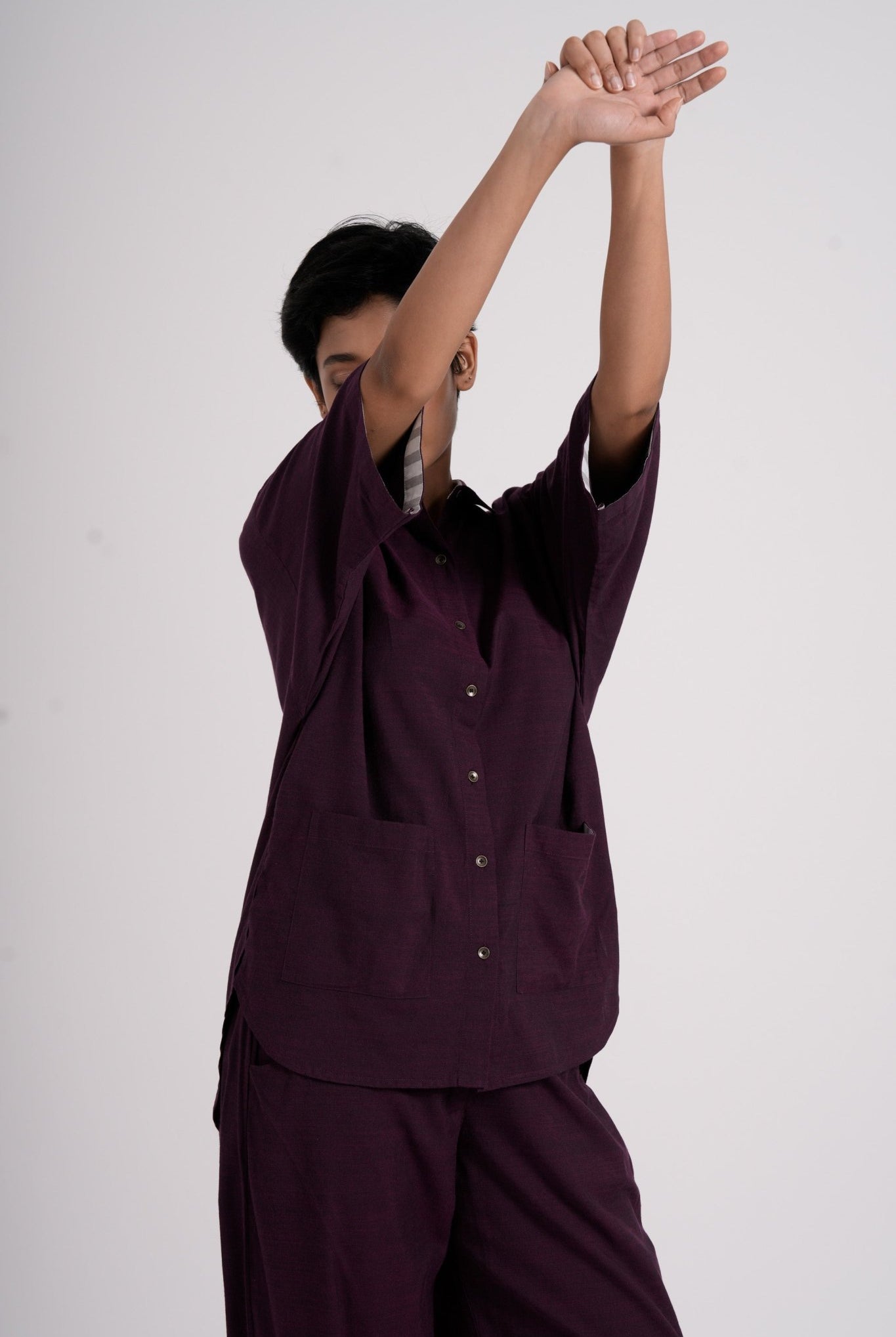 Lava Shirt - Dark Purple - CiceroniShirtsThe Kaatn Trail