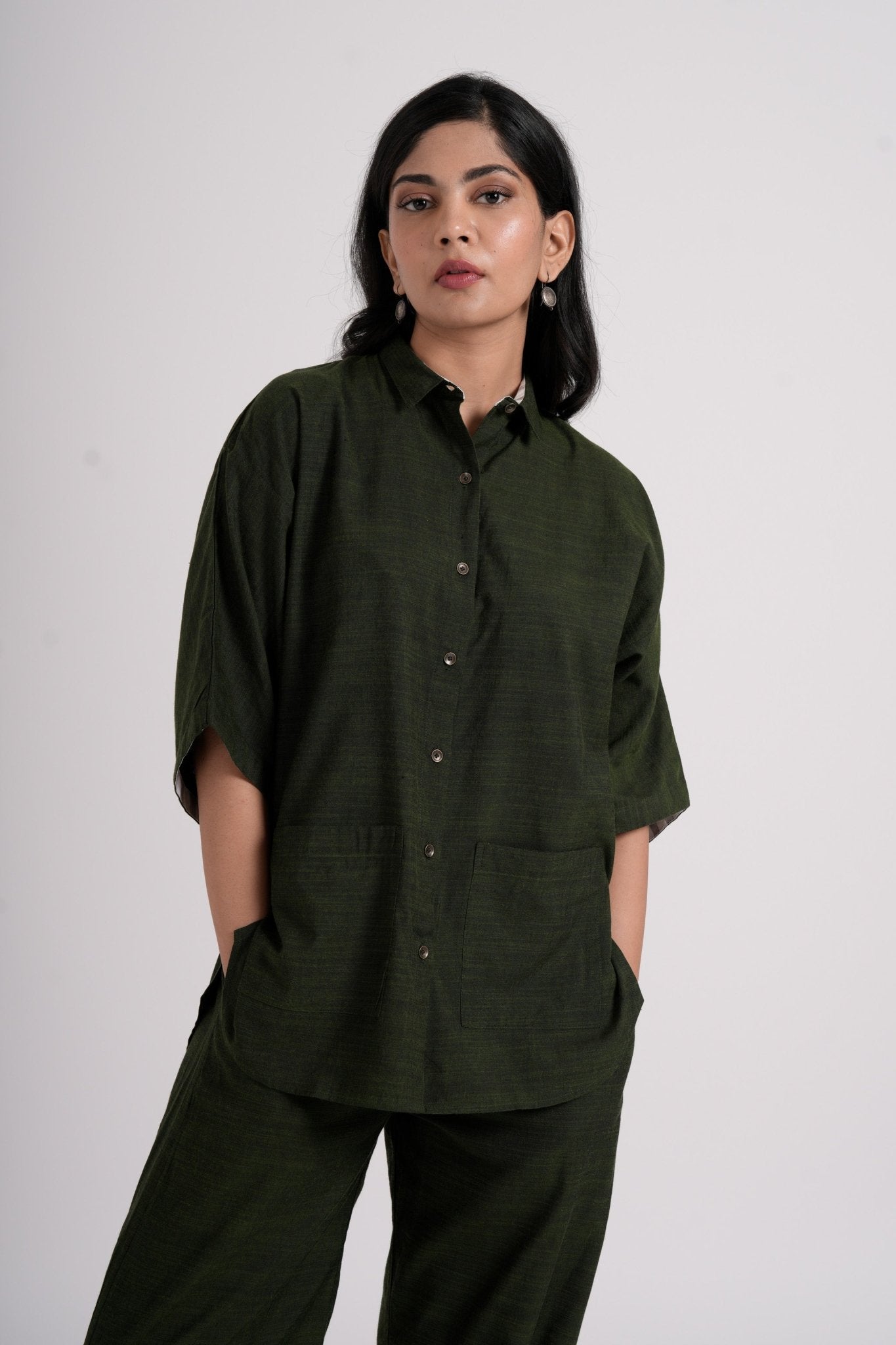 Lava Shirt - Seaweed Green - CiceroniShirtsThe Kaatn Trail