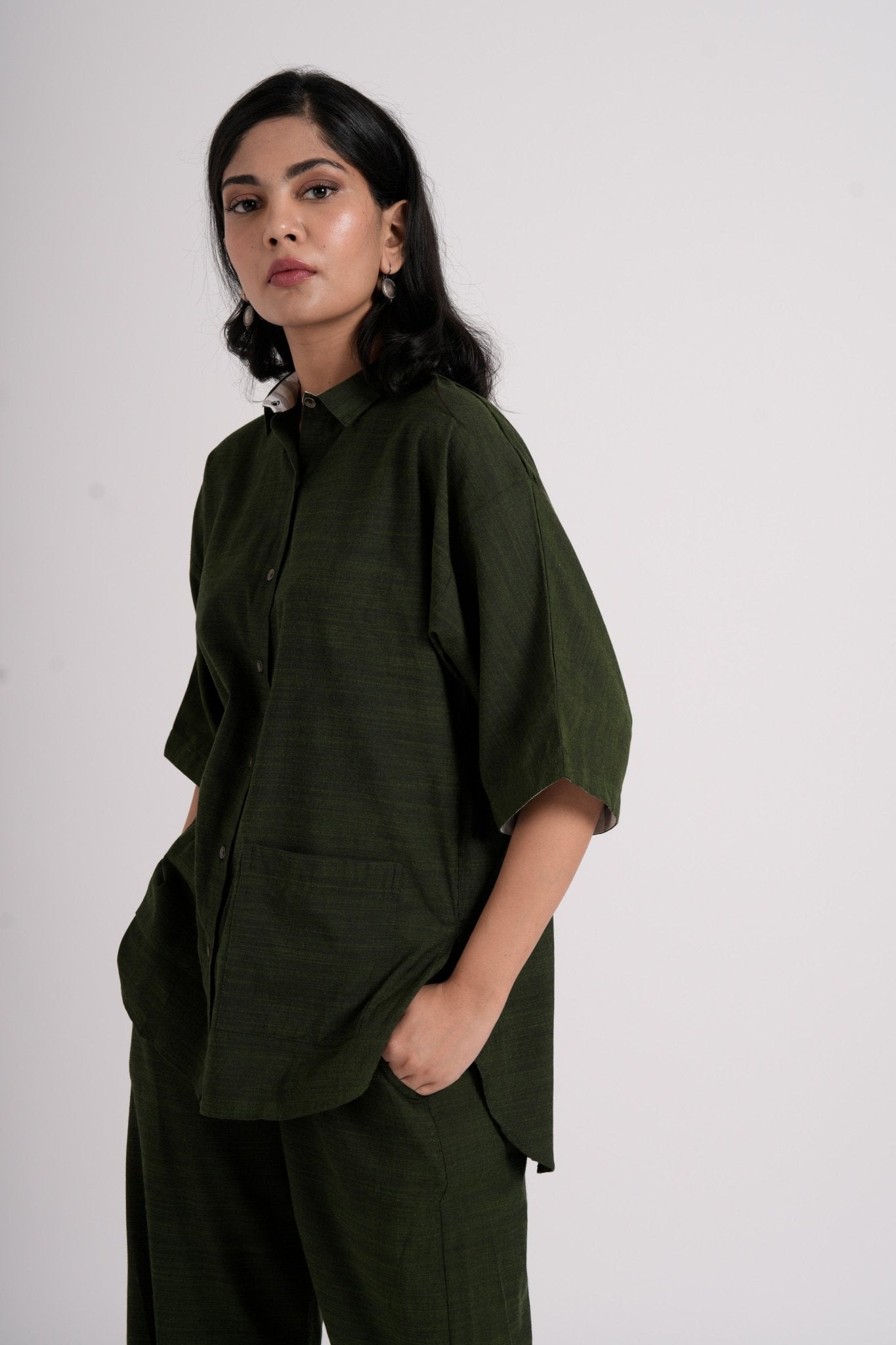 Lava Shirt - Seaweed Green - CiceroniShirtsThe Kaatn Trail