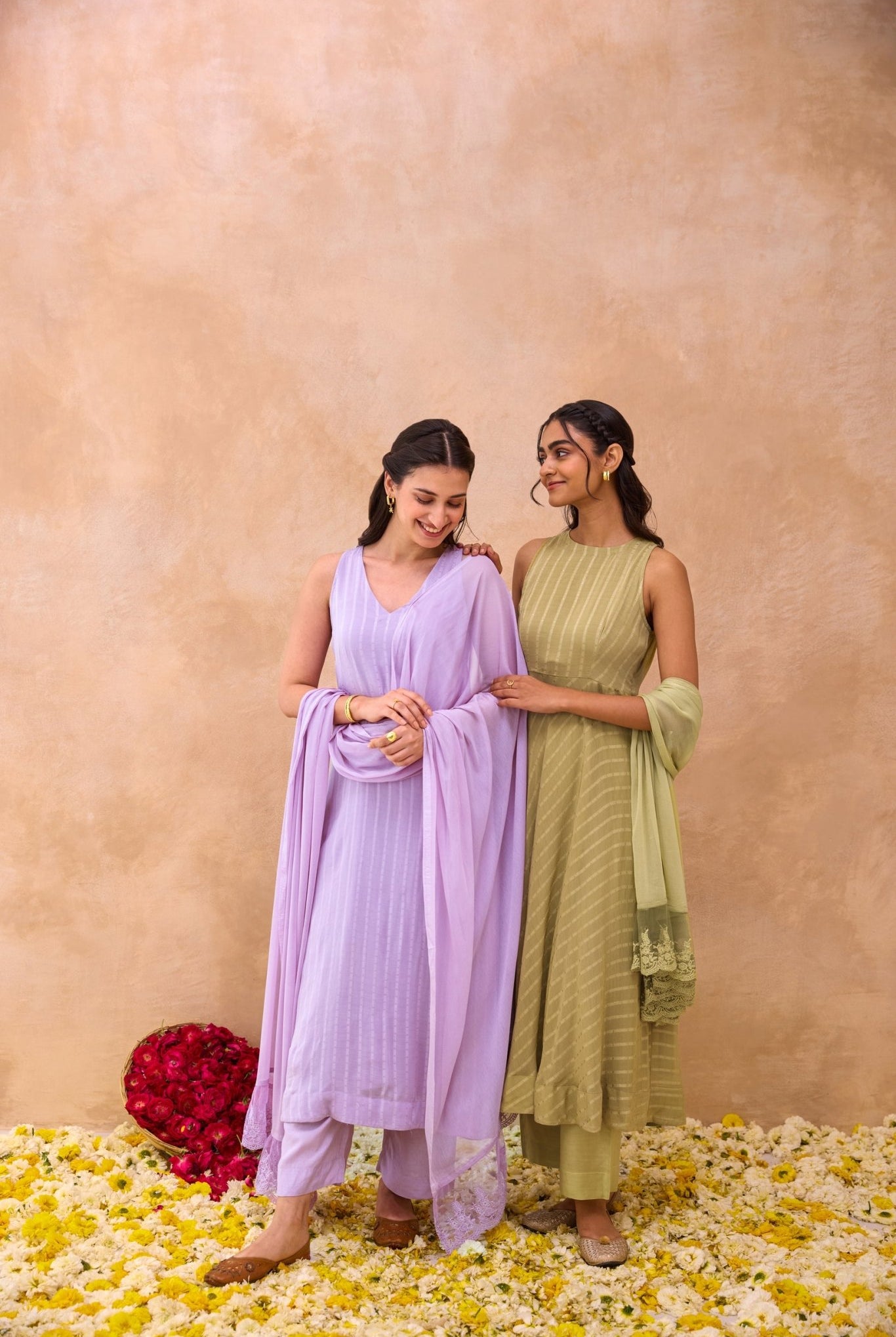 Lavender Grace Kurta Set - CiceroniKurta Set, Everyday WearTaro