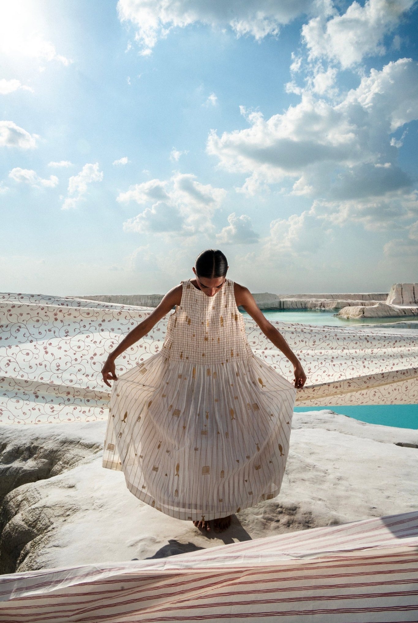 Lay Ruching Dress - CiceroniDressesAhmev