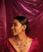 Layered Crystal Necklace - CiceroniNecklaceAarika