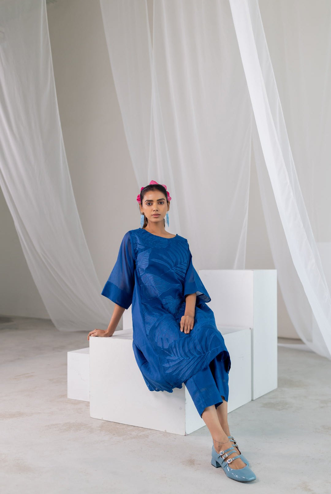 Leaves in the Ocean Kurta - CiceroniKurta, Everyday WearSilai Studio