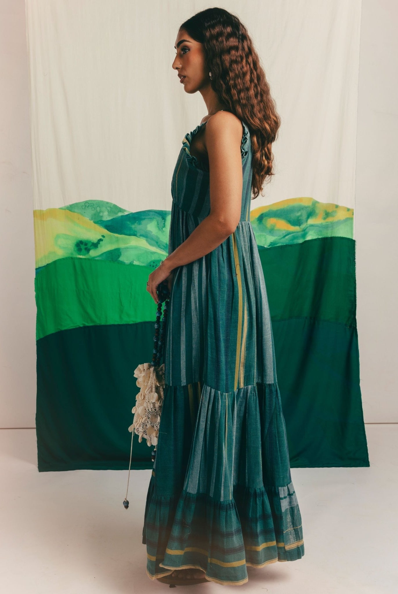 Leher Dress - Teal Green - CiceroniDressesRAFU'D