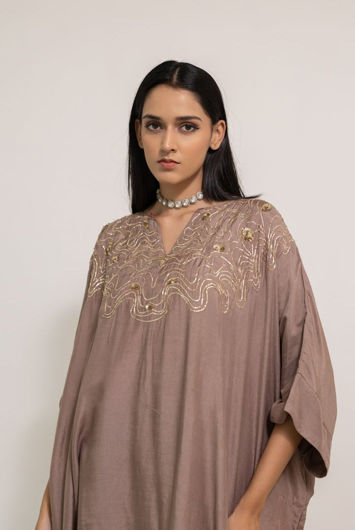 Leher Kaftan Co - ord Set - CiceroniKurta Set, Festive WearSilai Studio