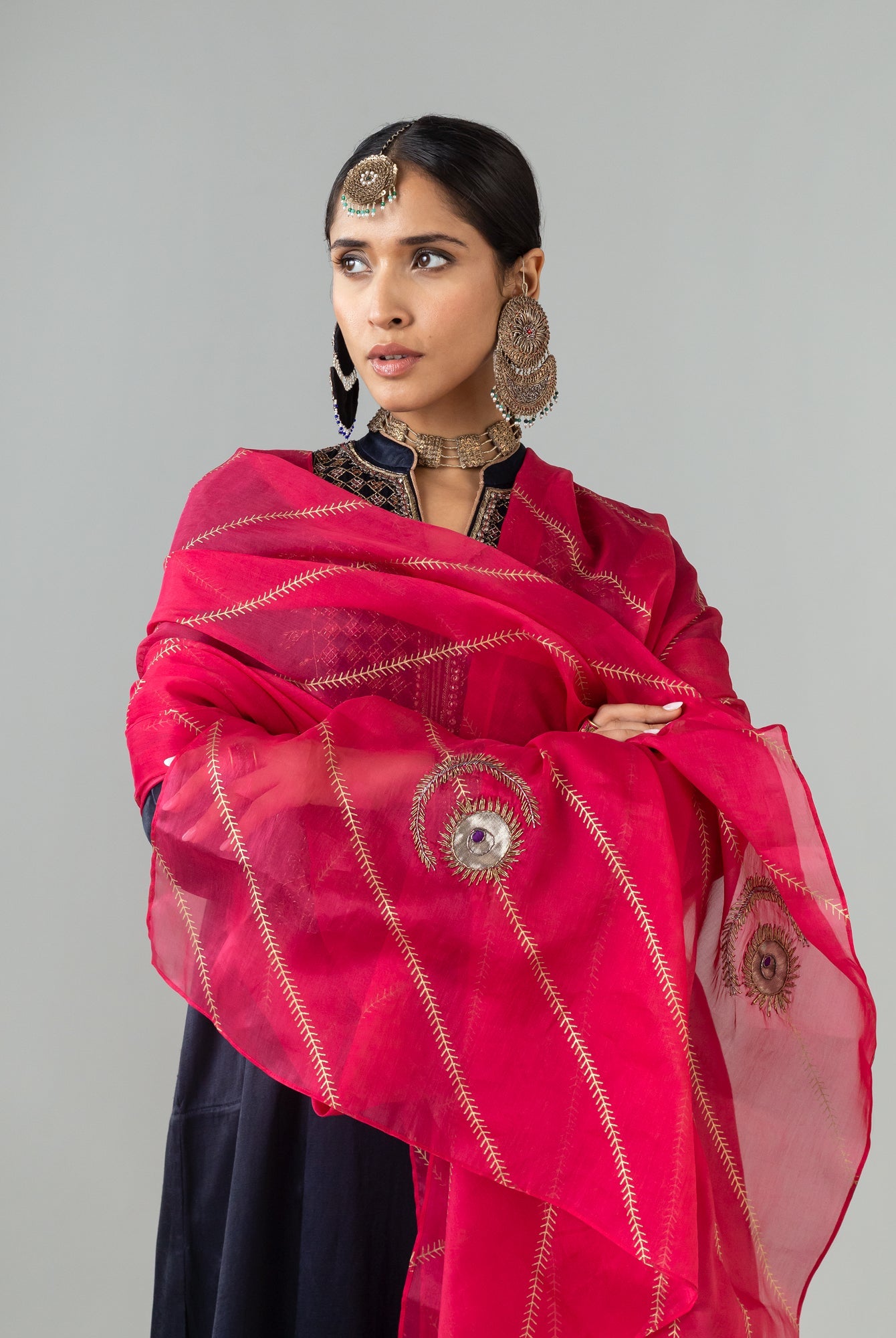Lehriya Bagh Dupatta - CiceroniDupattaShades of India