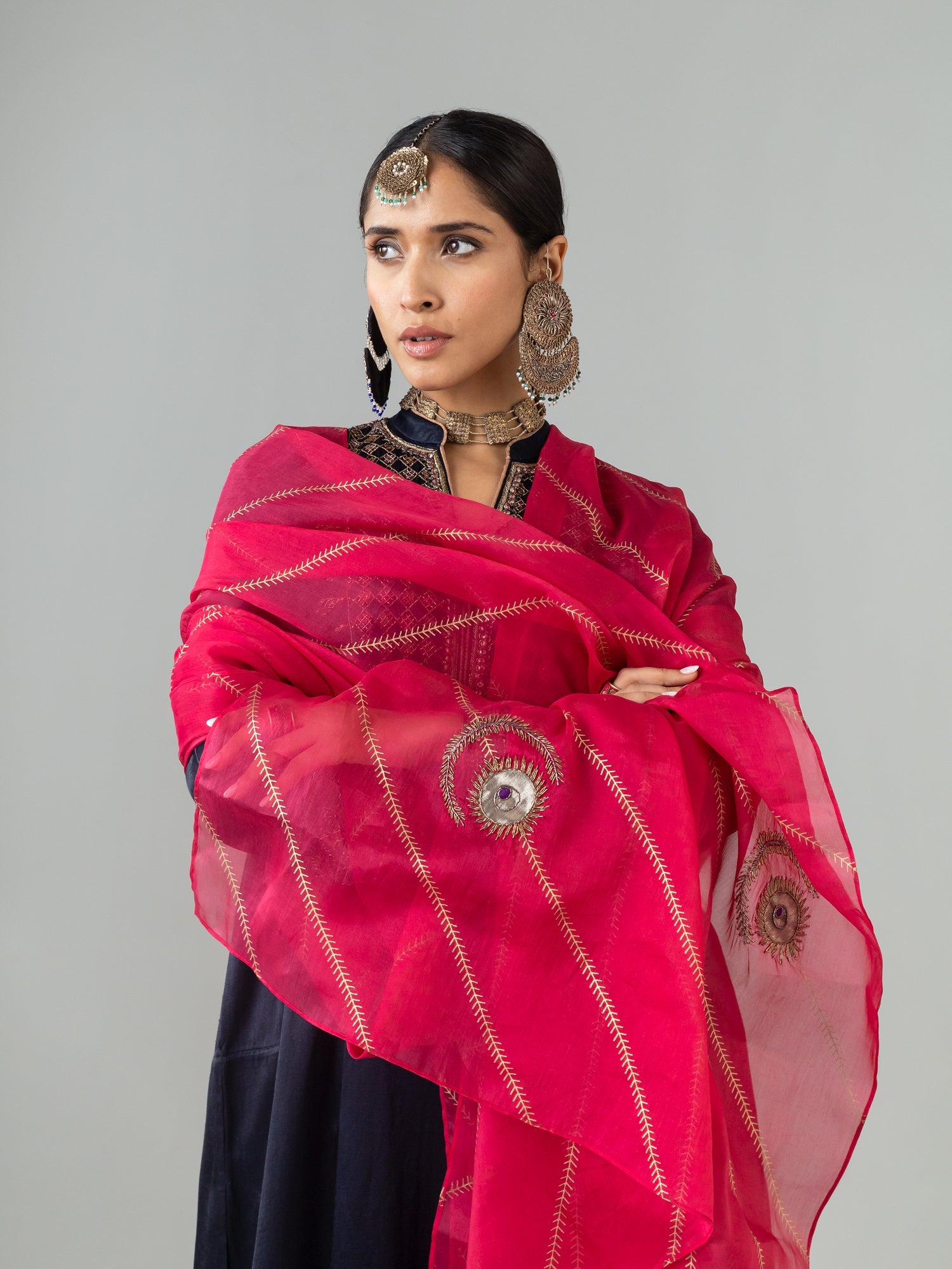 Lehriya Bagh Dupatta - CiceroniDupattaShades of India