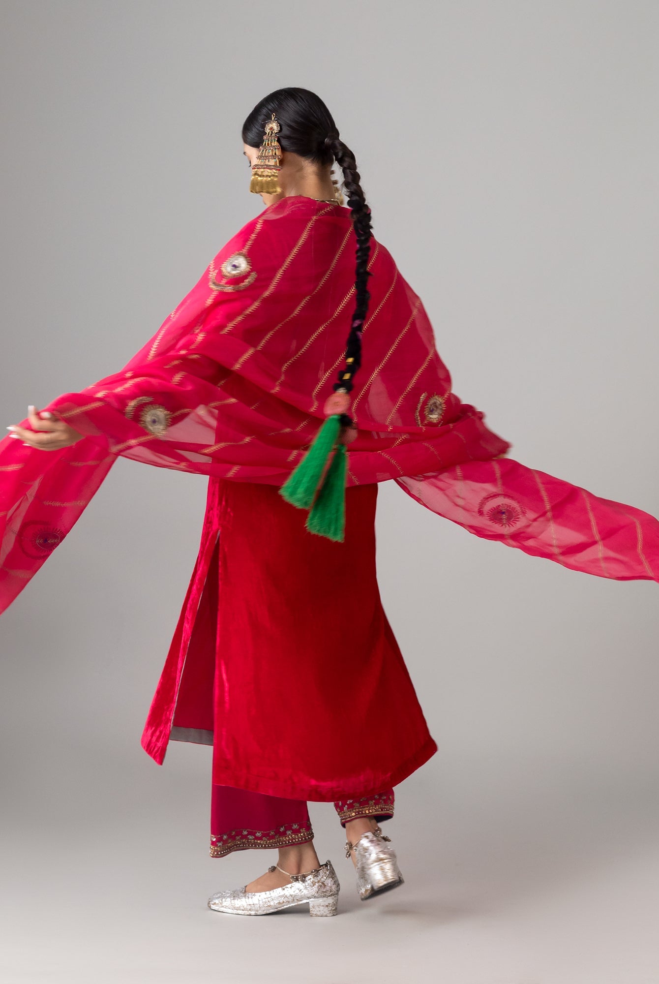 Lehriya Bagh Dupatta - CiceroniDupattaShades of India
