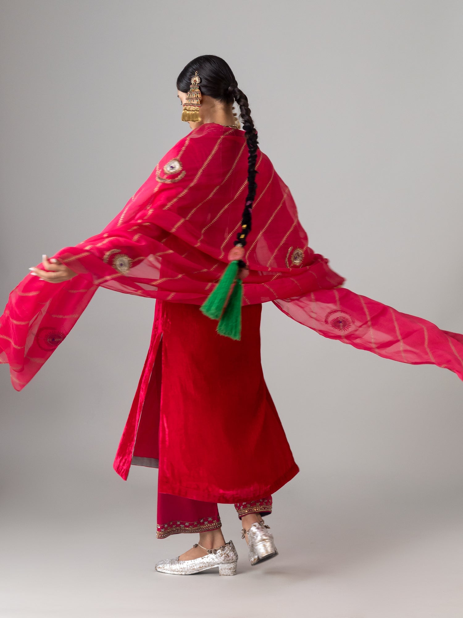 Lehriya Bagh Dupatta - CiceroniDupattaShades of India