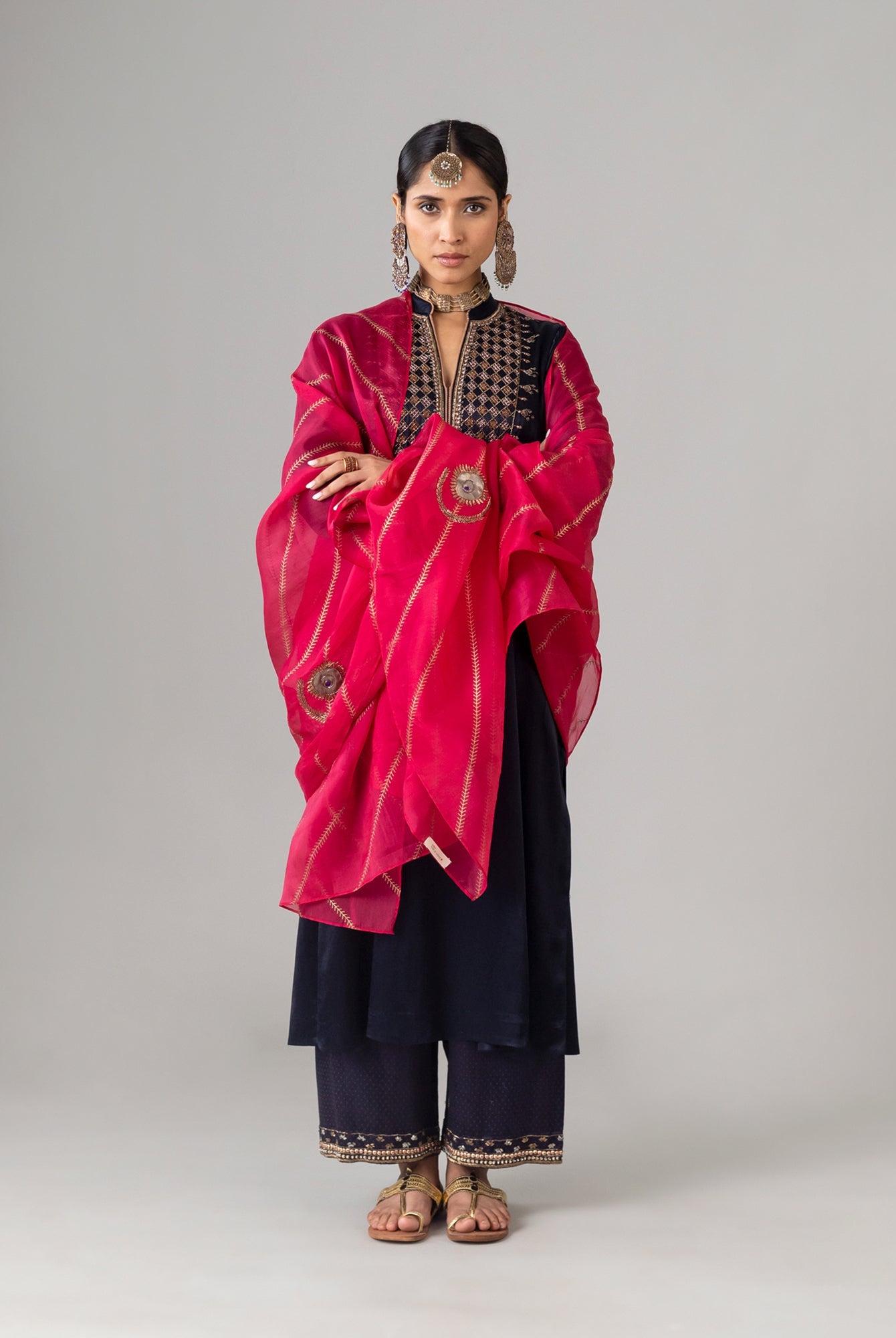 Lehriya Bagh Dupatta - CiceroniDupattaShades of India