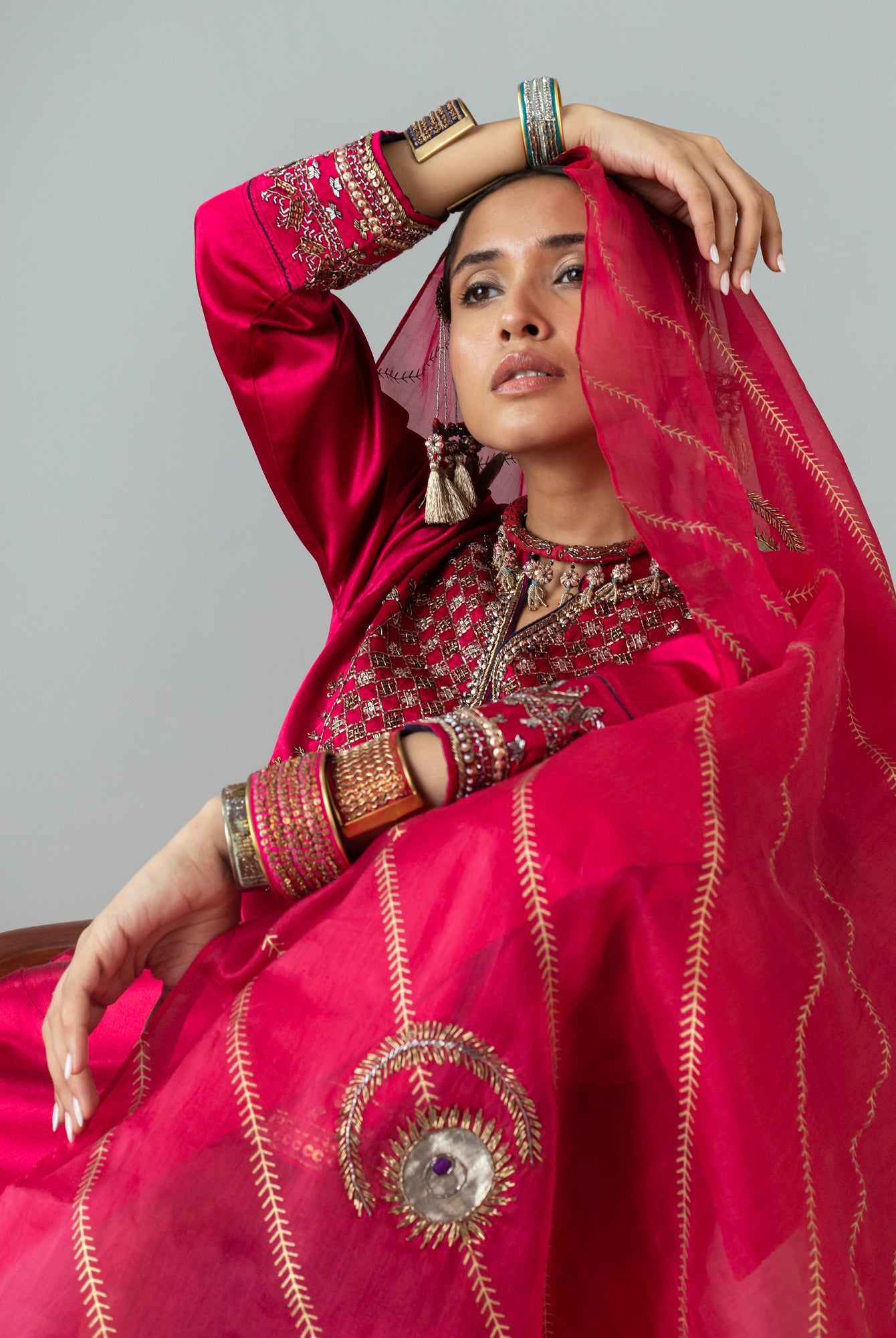 Lehriya Bagh Dupatta - CiceroniDupattaShades of India