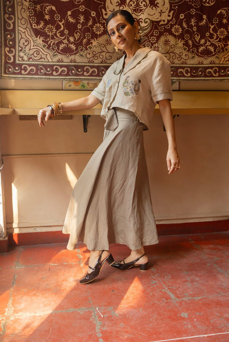 Leopold Crop shirt - CiceroniShirtAsaii