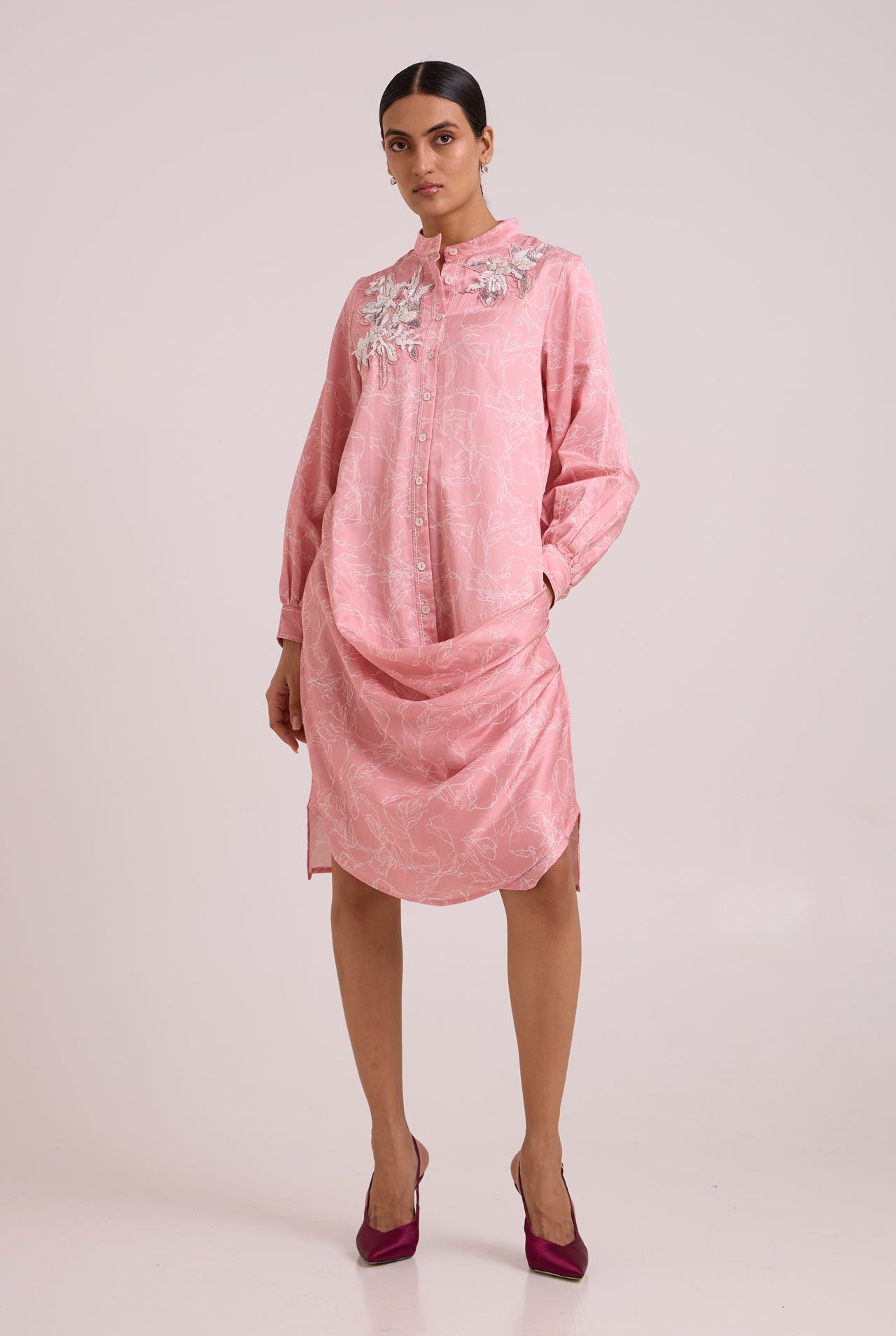 Leya - Rose Water Short Dress - CiceroniDressesMadder Much