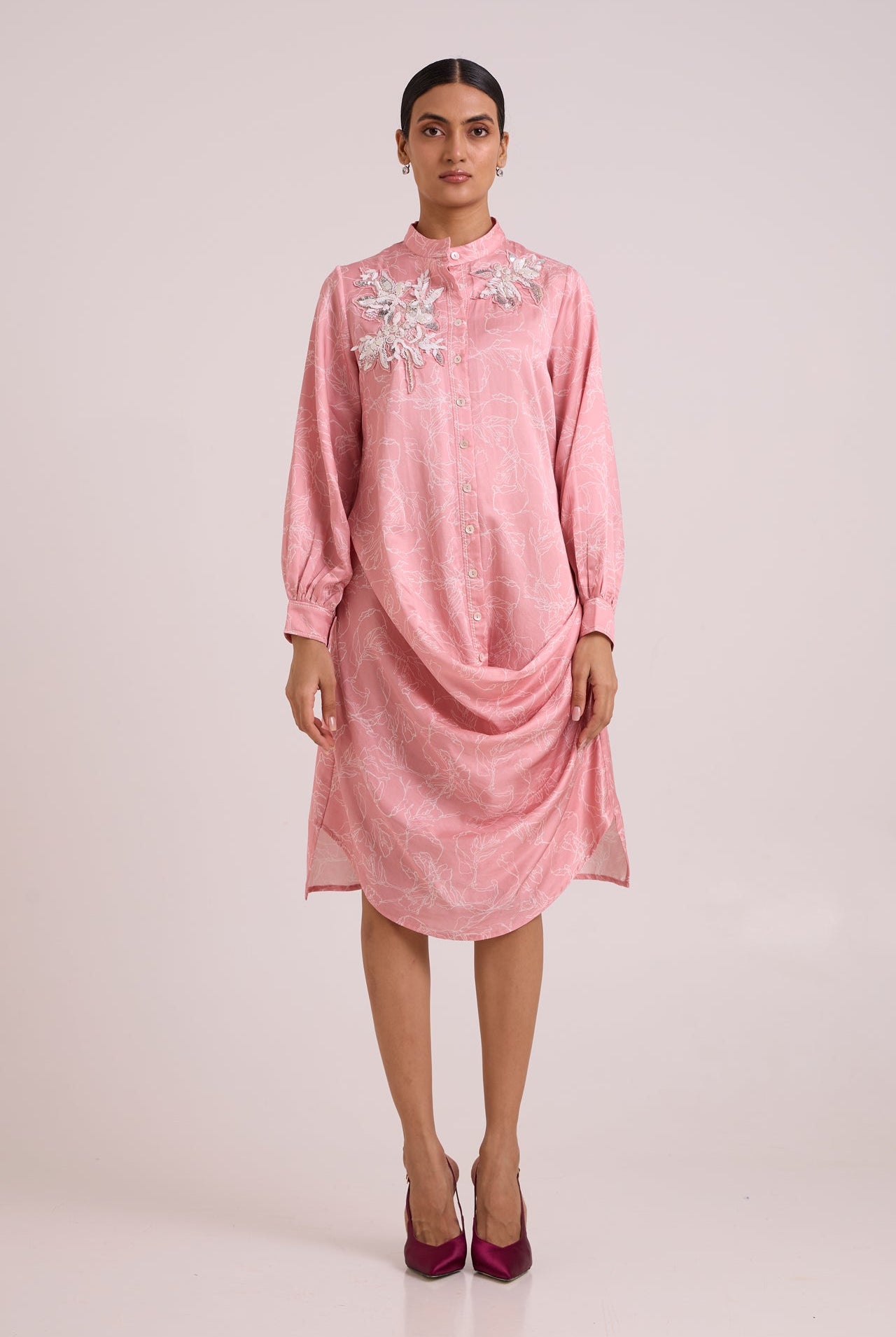 Leya - Rose Water Short Dress - CiceroniDressesMadder Much