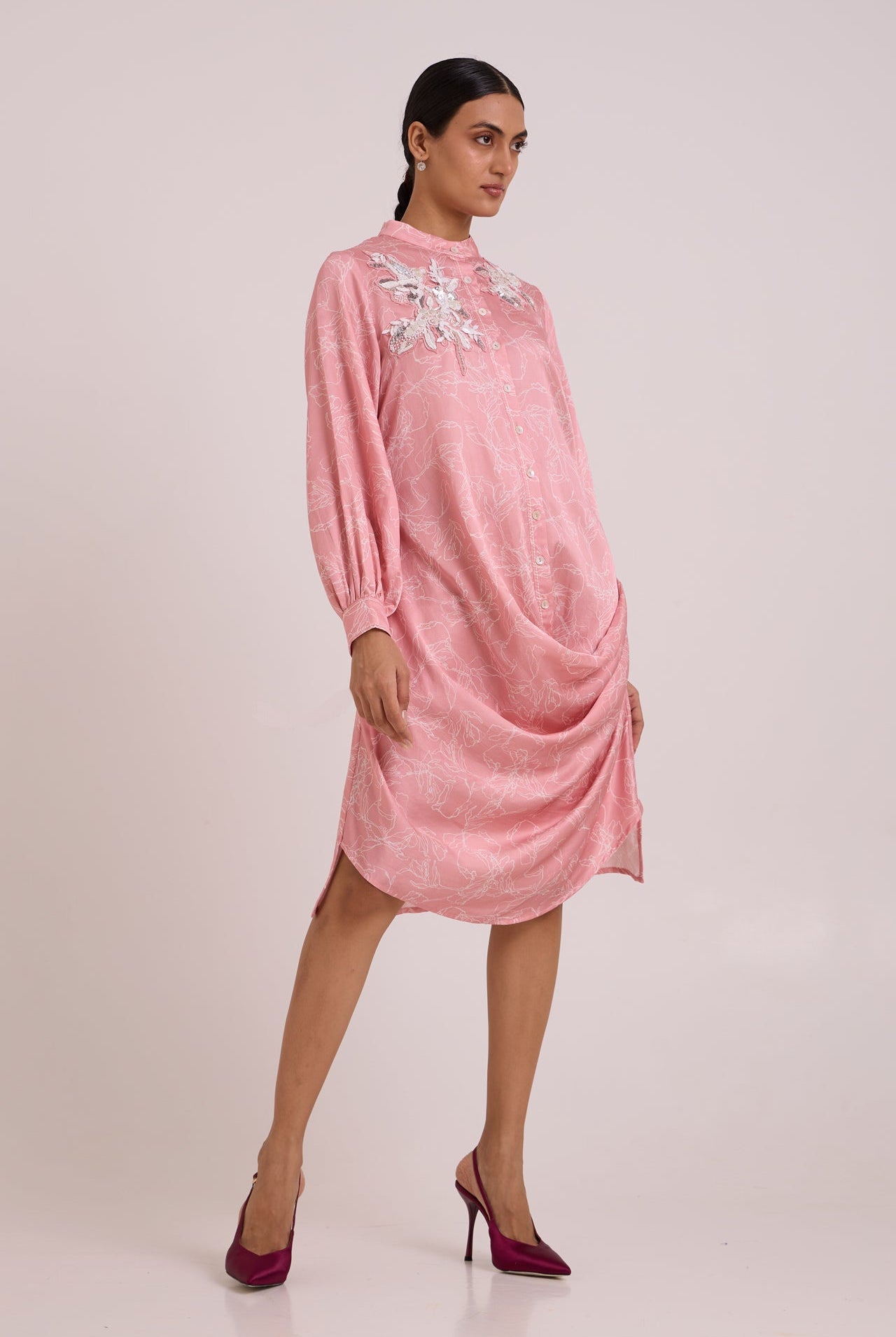 Leya - Rose Water Short Dress - CiceroniDressesMadder Much