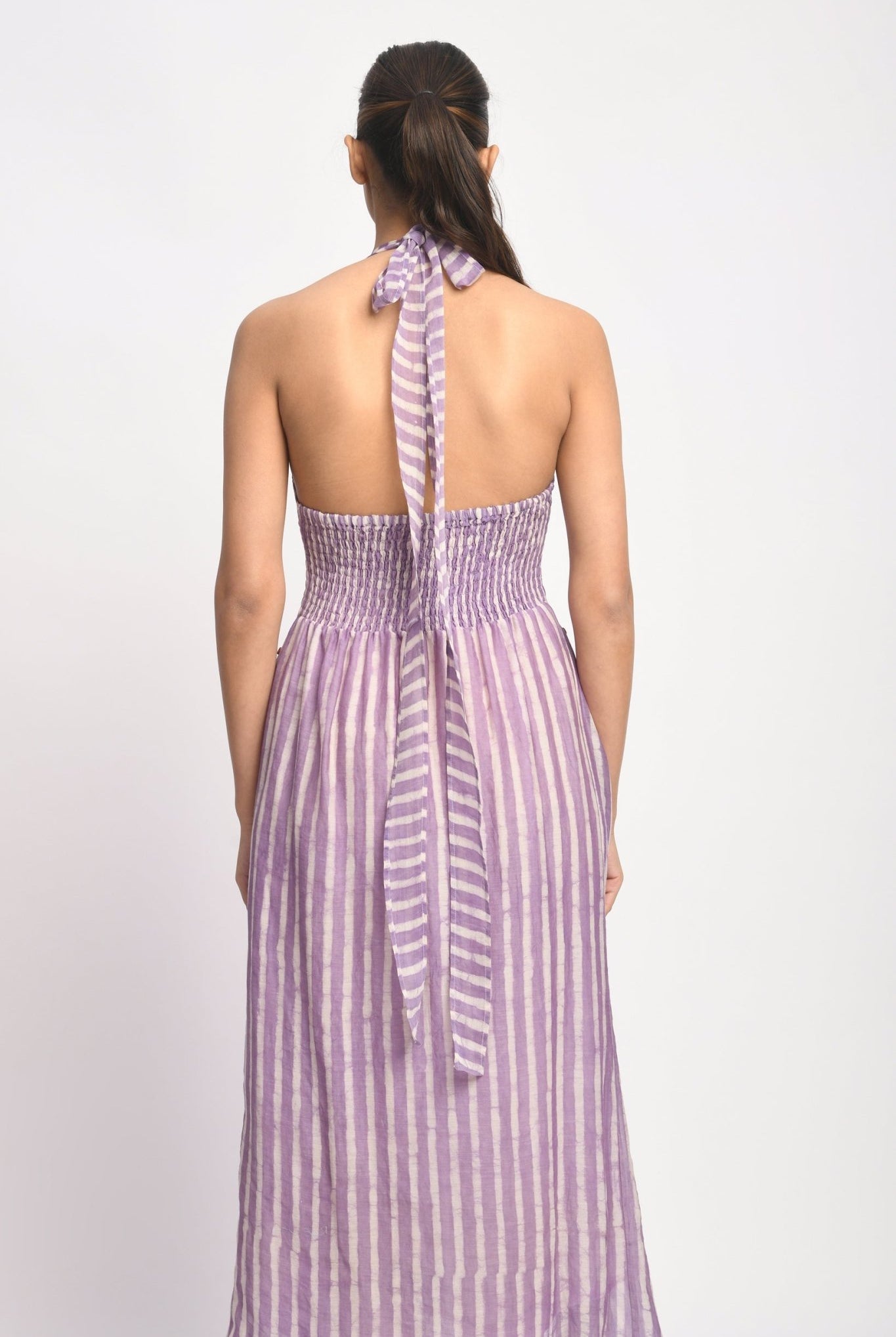 Lilac Halter Dress - CiceroniDressesJayati Goenka
