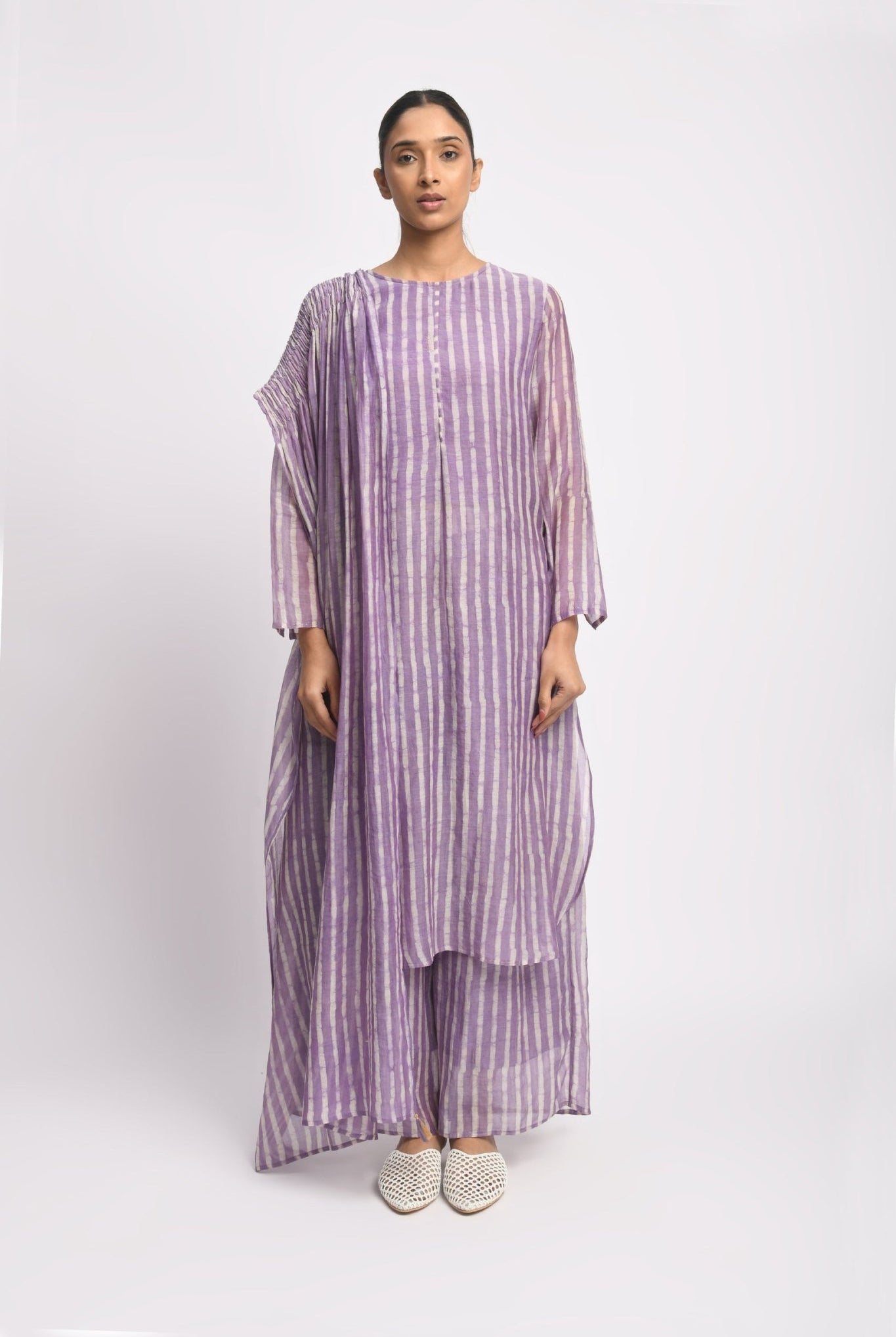 Lilac Suit Set - CiceroniKurta Set, Everyday WearJayati Goenka