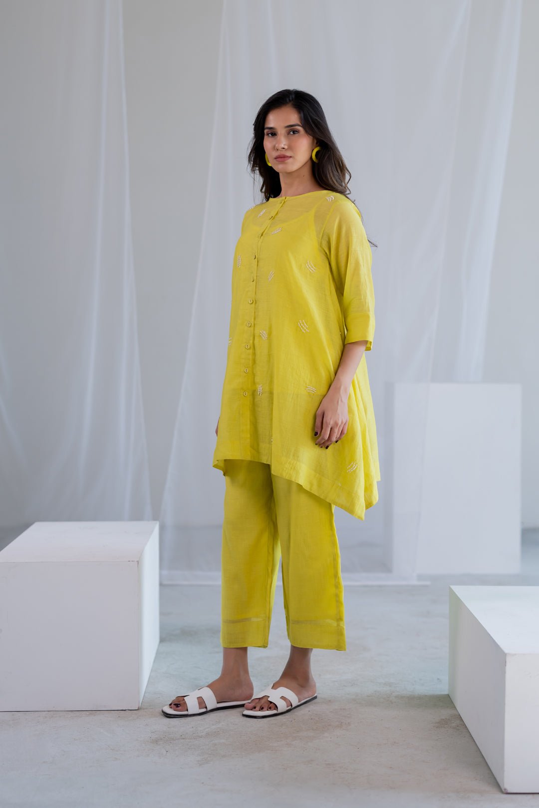 Lime & Zest Tunic - CiceroniKurta, Everyday WearSilai Studio