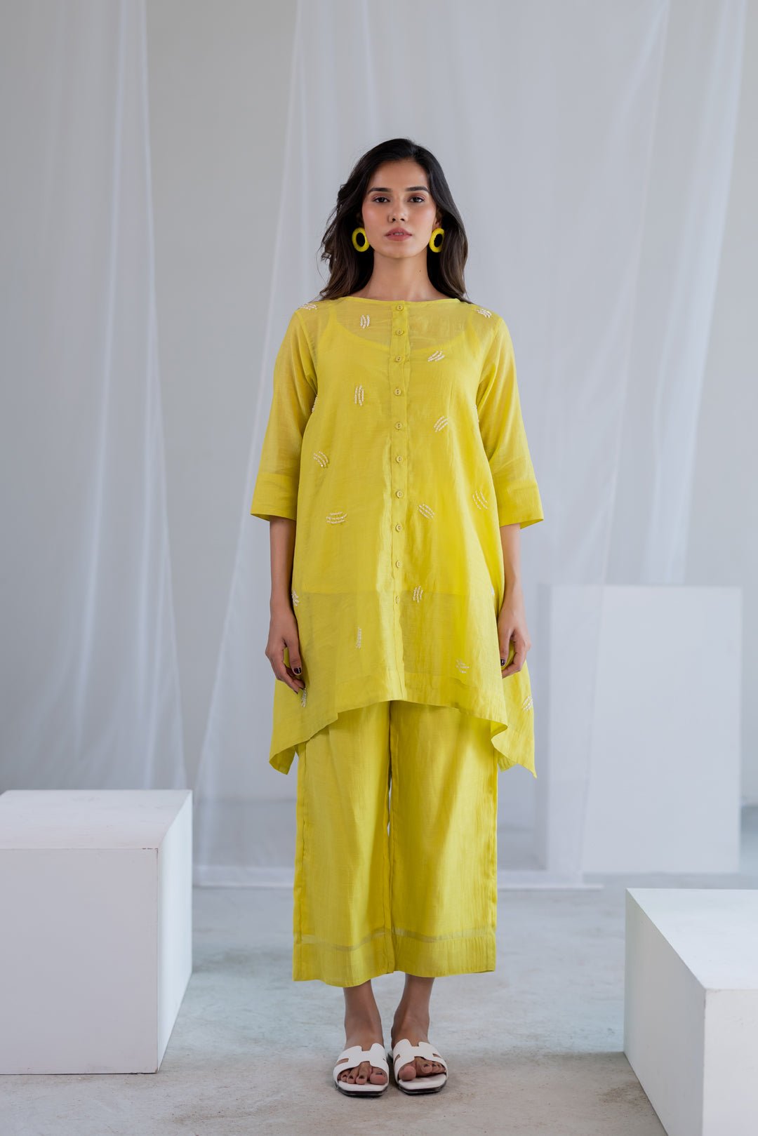 Lime & Zest Tunic - CiceroniKurta, Everyday WearSilai Studio