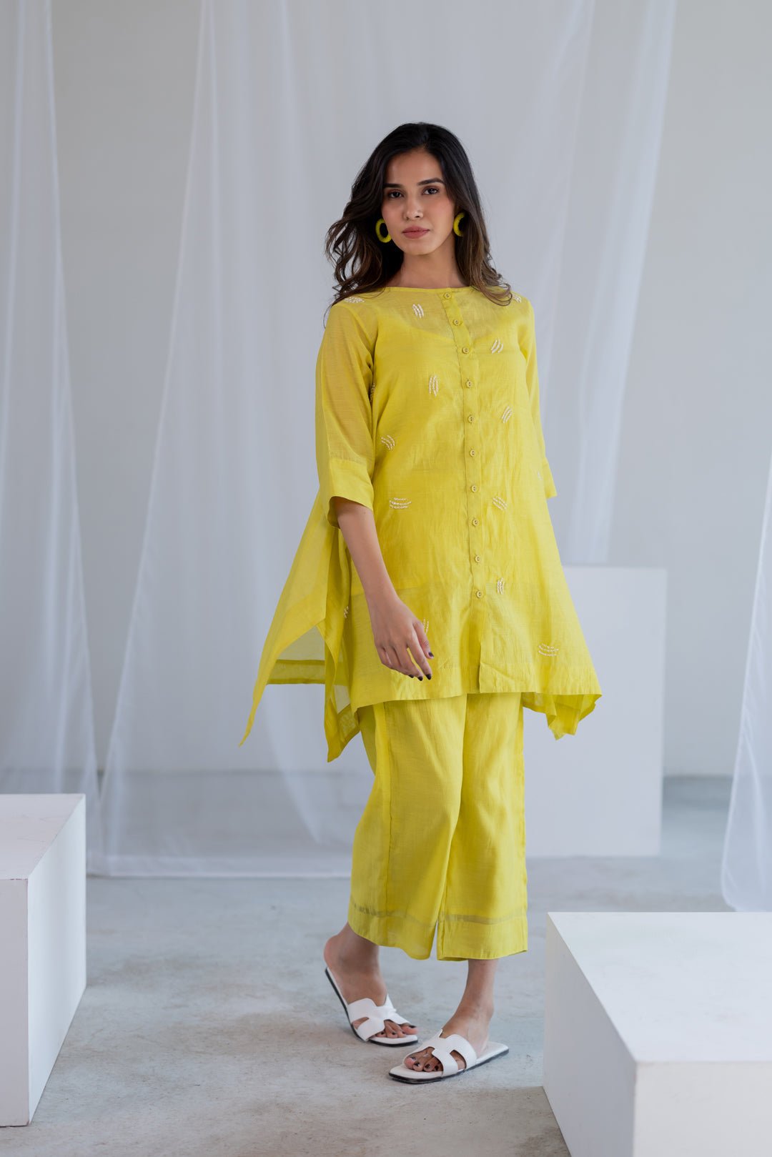 Lime & Zest Tunic - CiceroniKurta, Everyday WearSilai Studio