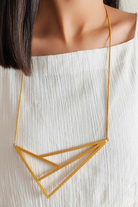 Line Art Neckpiece - CiceroniNeckpieceDE'ANMA