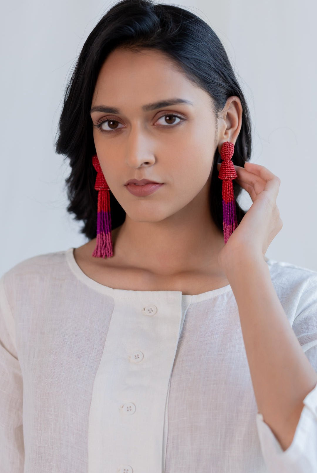 Linear Linen Co - ord Set - CiceroniKurta Set, Everyday WearSilai Studio