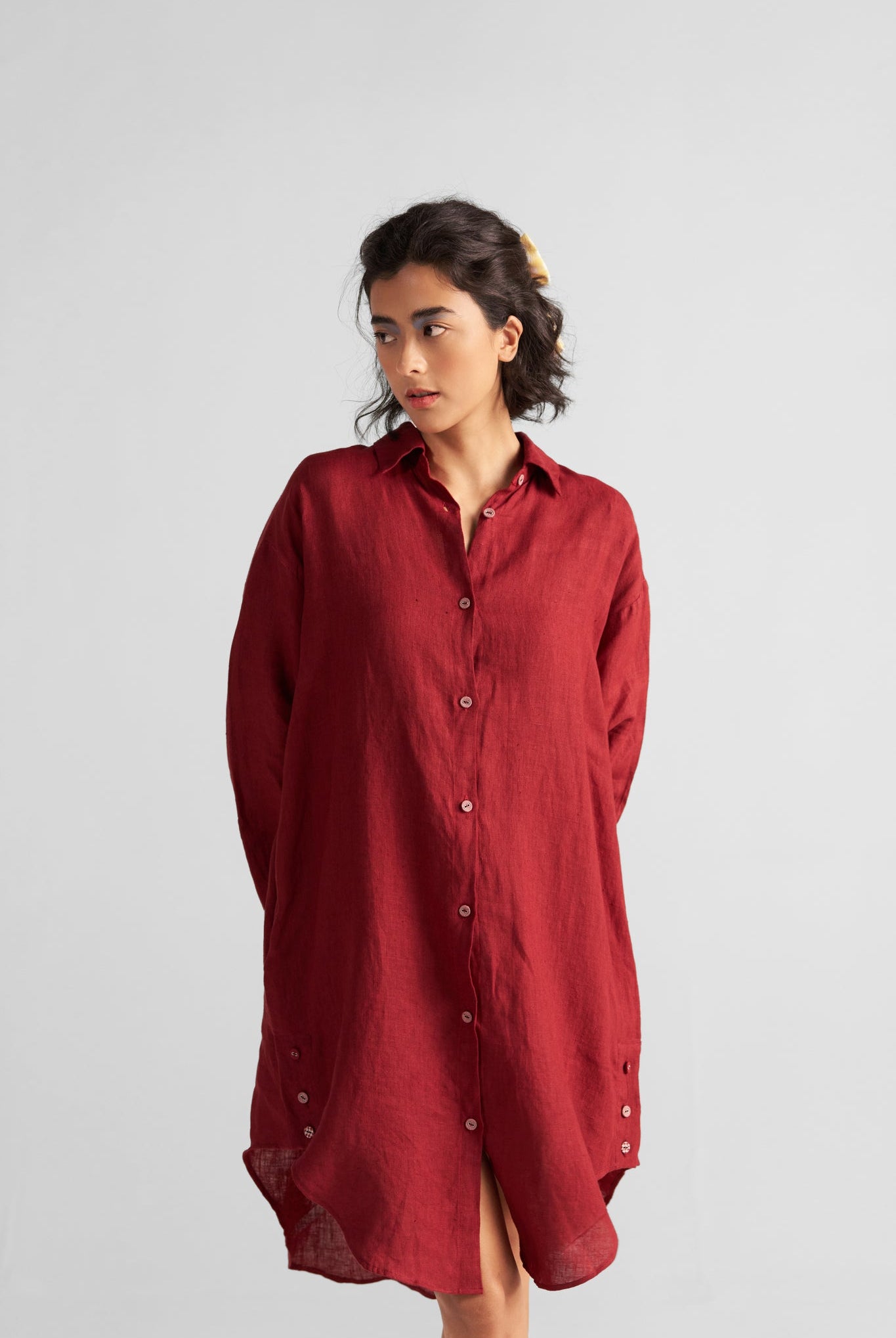 Linen Sunday Classic - CiceroniDressesPaeony