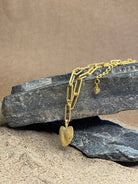 Linked Amour Drop Necklace - CiceroniNeckpieceThe Loom Art