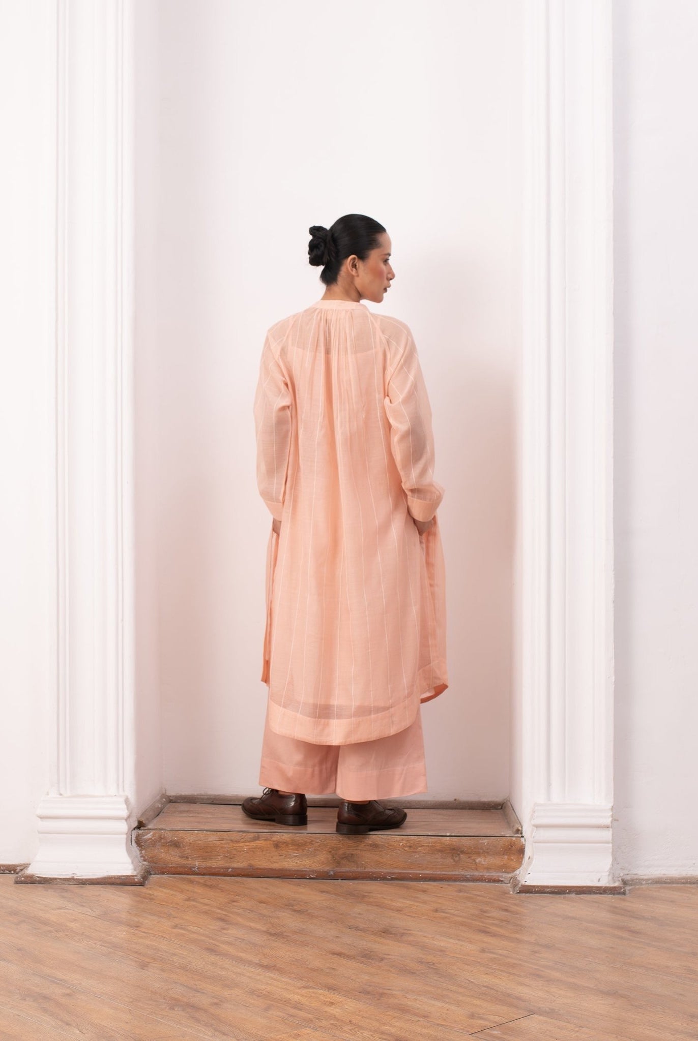 Lissome Set - Peach - CiceroniKurta Set, Everyday WearHiranya