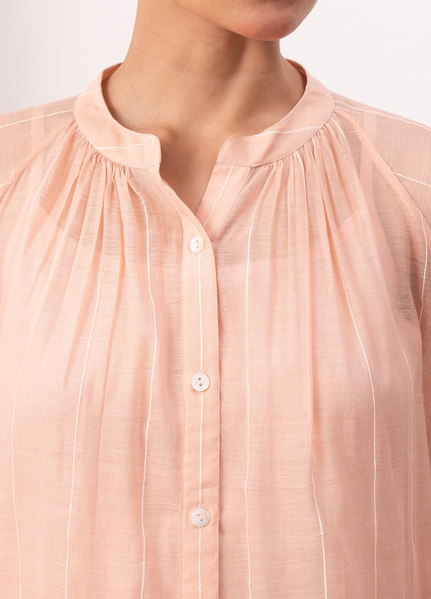 Lissome Set - Peach - CiceroniKurta Set, Everyday WearHiranya