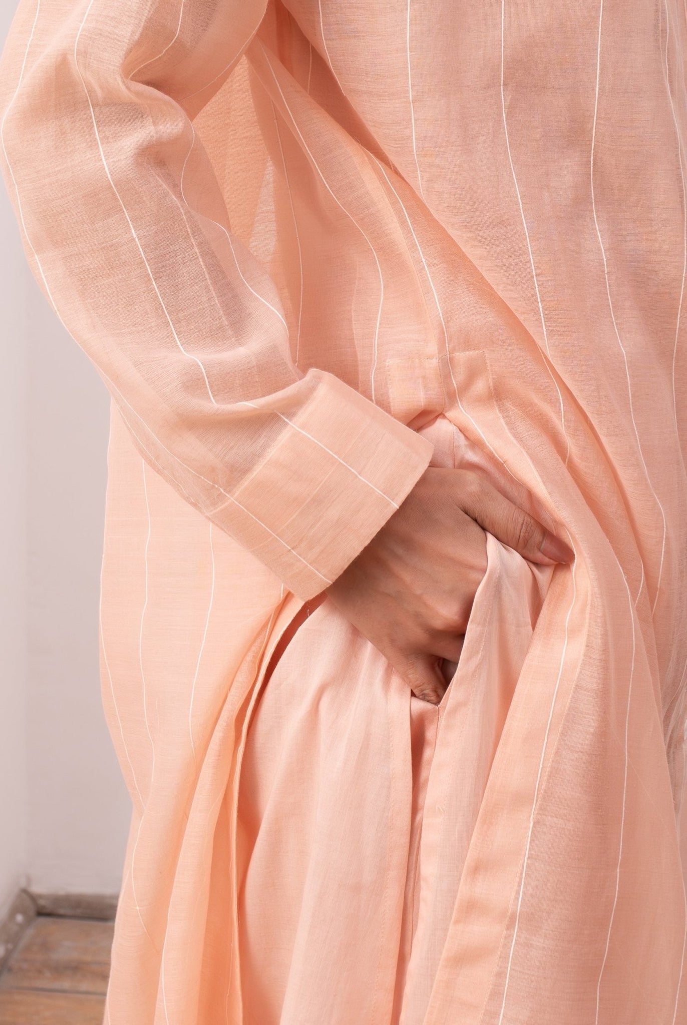 Lissome Set - Peach - CiceroniKurta Set, Everyday WearHiranya