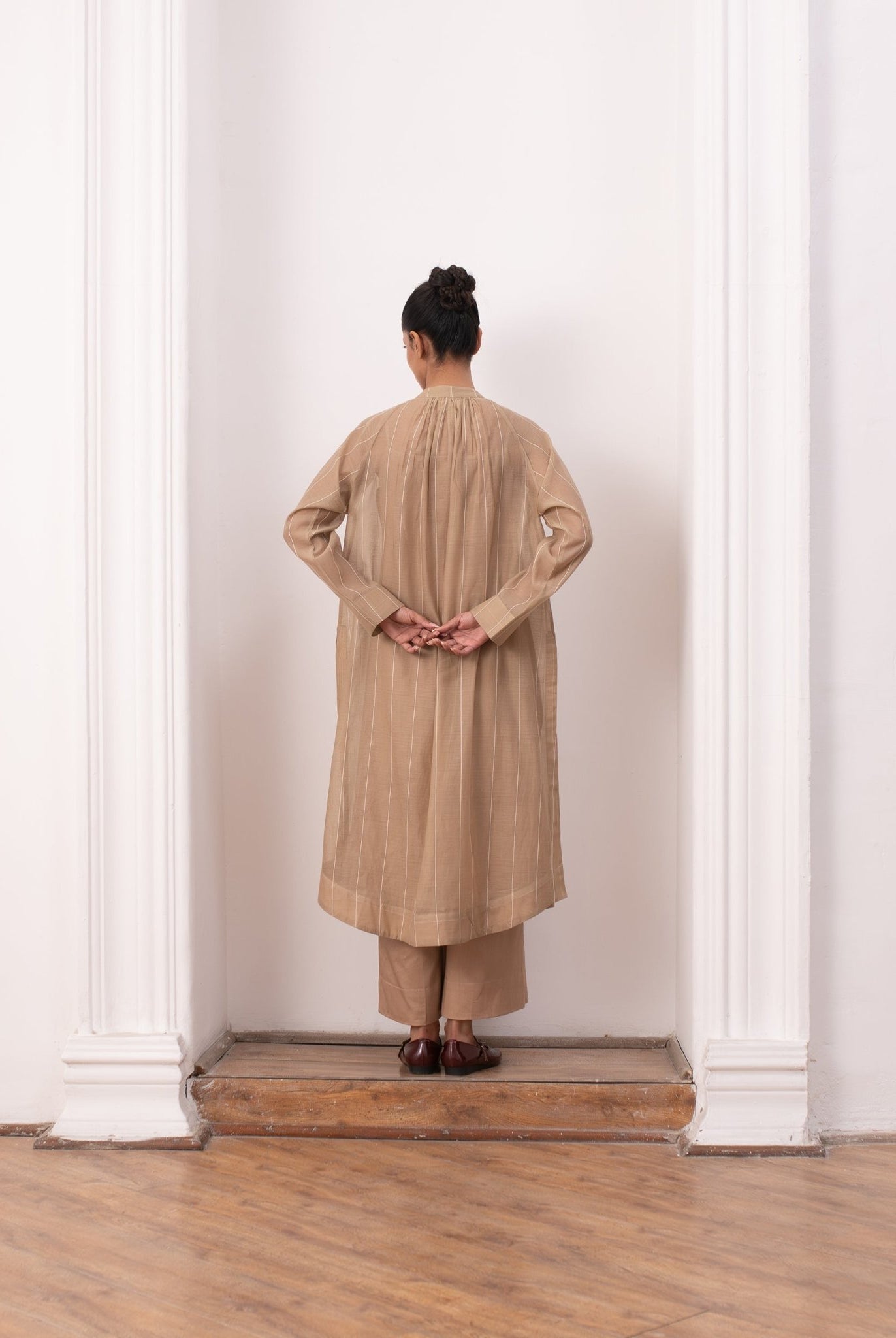 Lissome Set - Warm Beige - CiceroniKurta Set, Everyday WearHiranya
