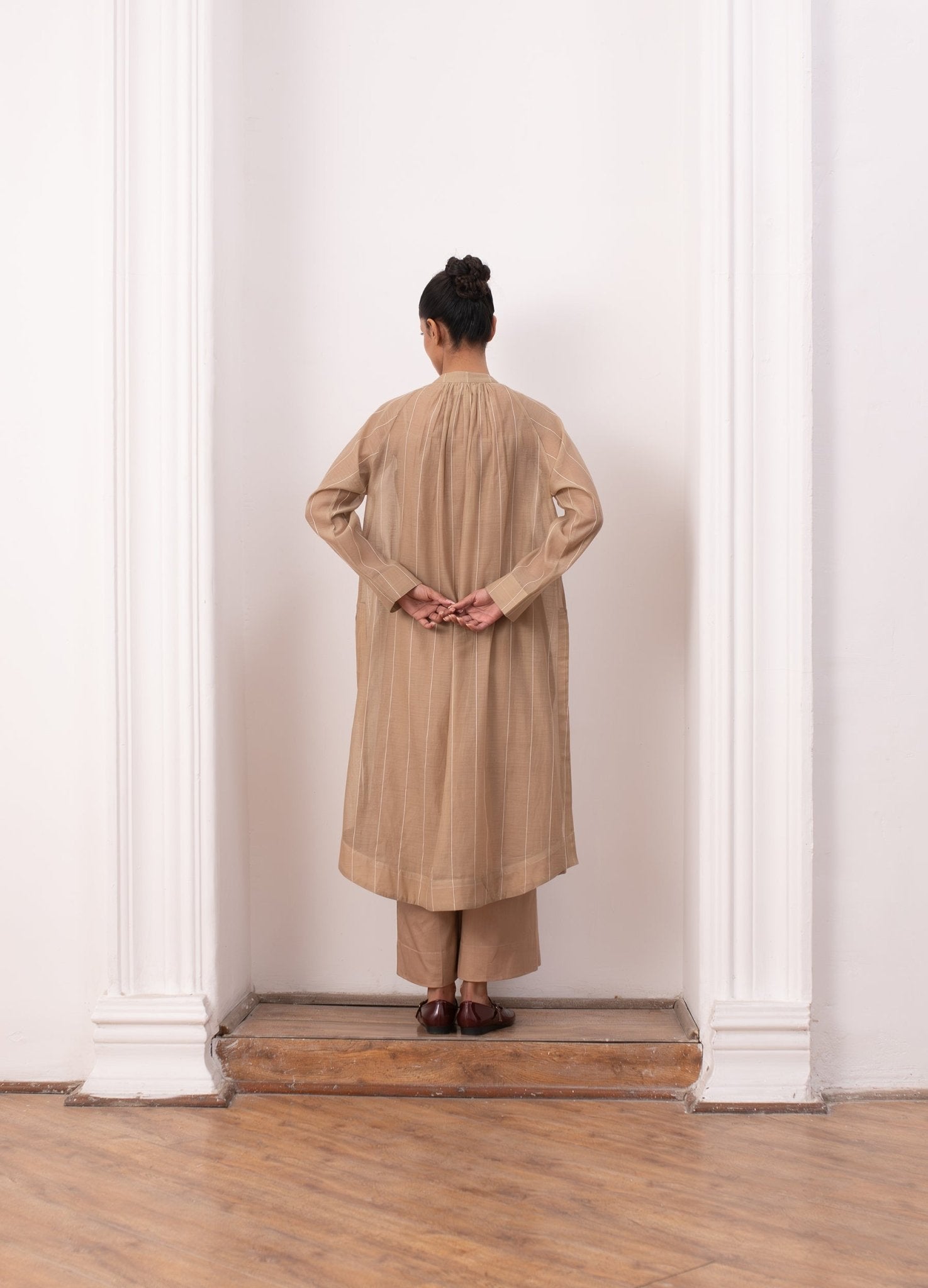 Lissome Set - Warm Beige - CiceroniKurta Set, Everyday WearHiranya