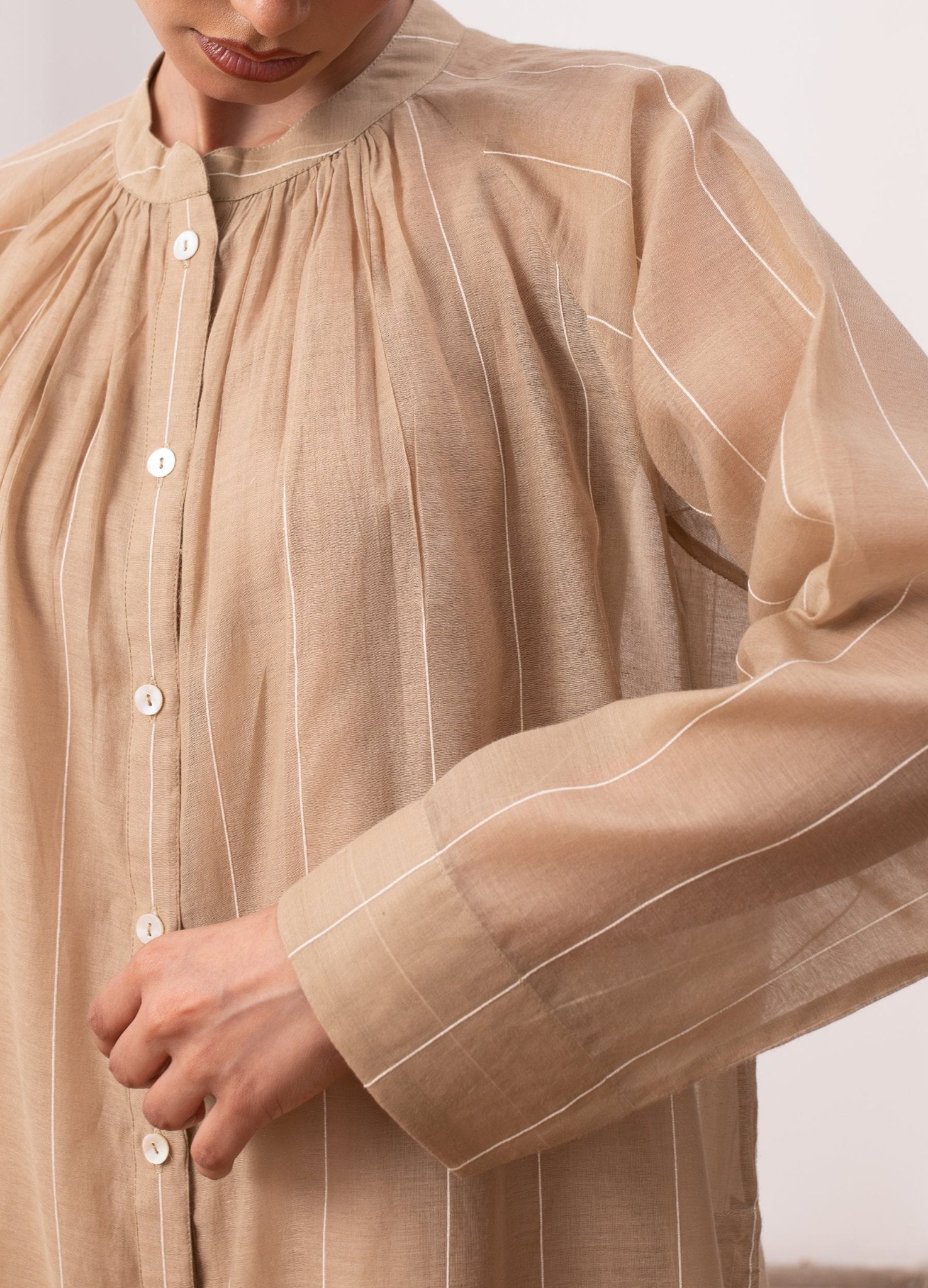 Lissome Set - Warm Beige - CiceroniKurta Set, Everyday WearHiranya