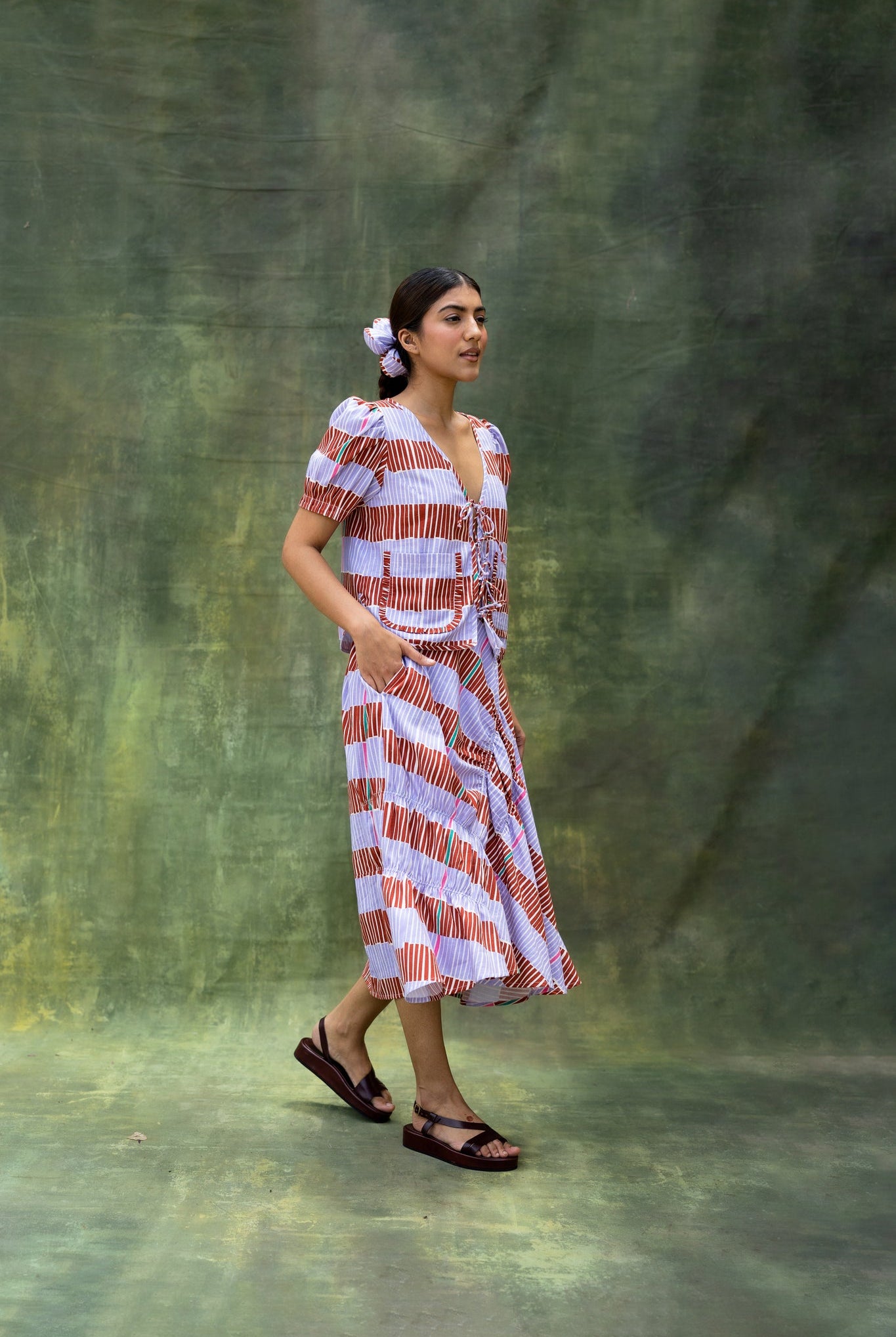 Lizzy Striped Skirt - CiceroniSkirtDoodlage