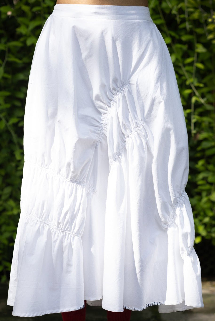 Lizzy White Skirt - CiceroniSkirtDoodlage