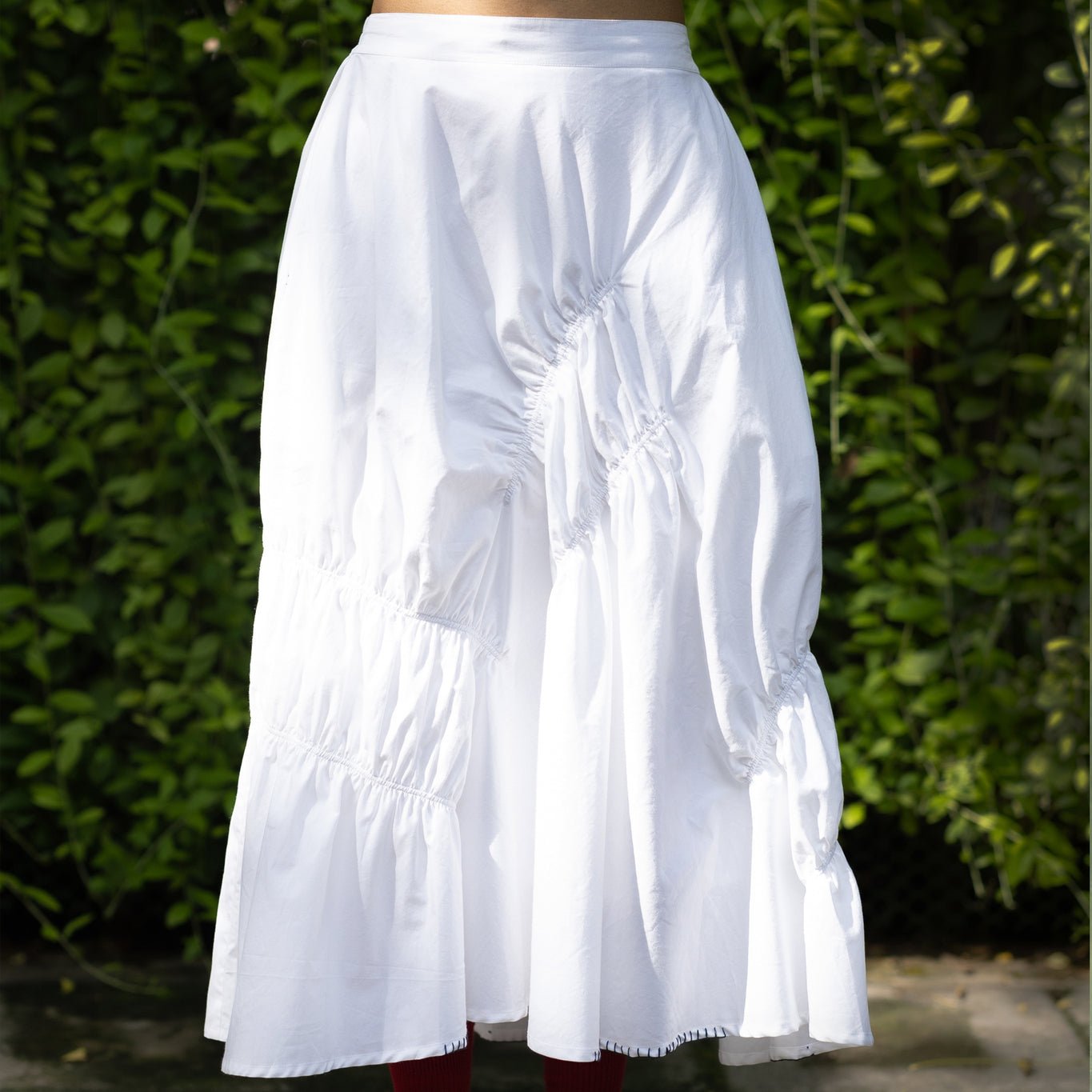 Lizzy White Skirt - CiceroniSkirtDoodlage