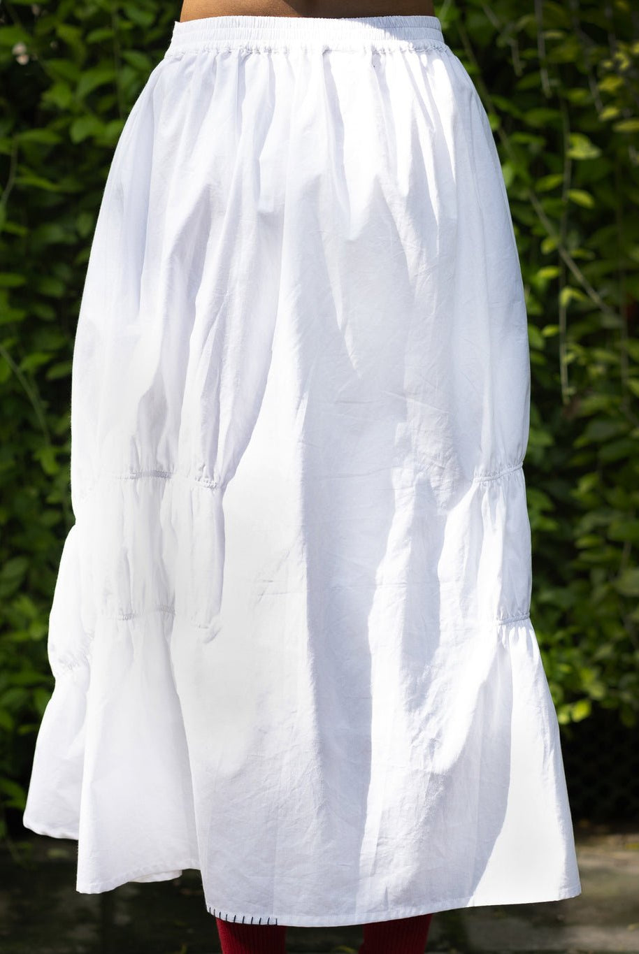 Lizzy White Skirt - CiceroniSkirtDoodlage