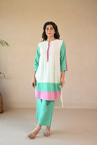 Lola Kurta - Natural White - CiceroniKurta, Everyday WearRang by Rajvi