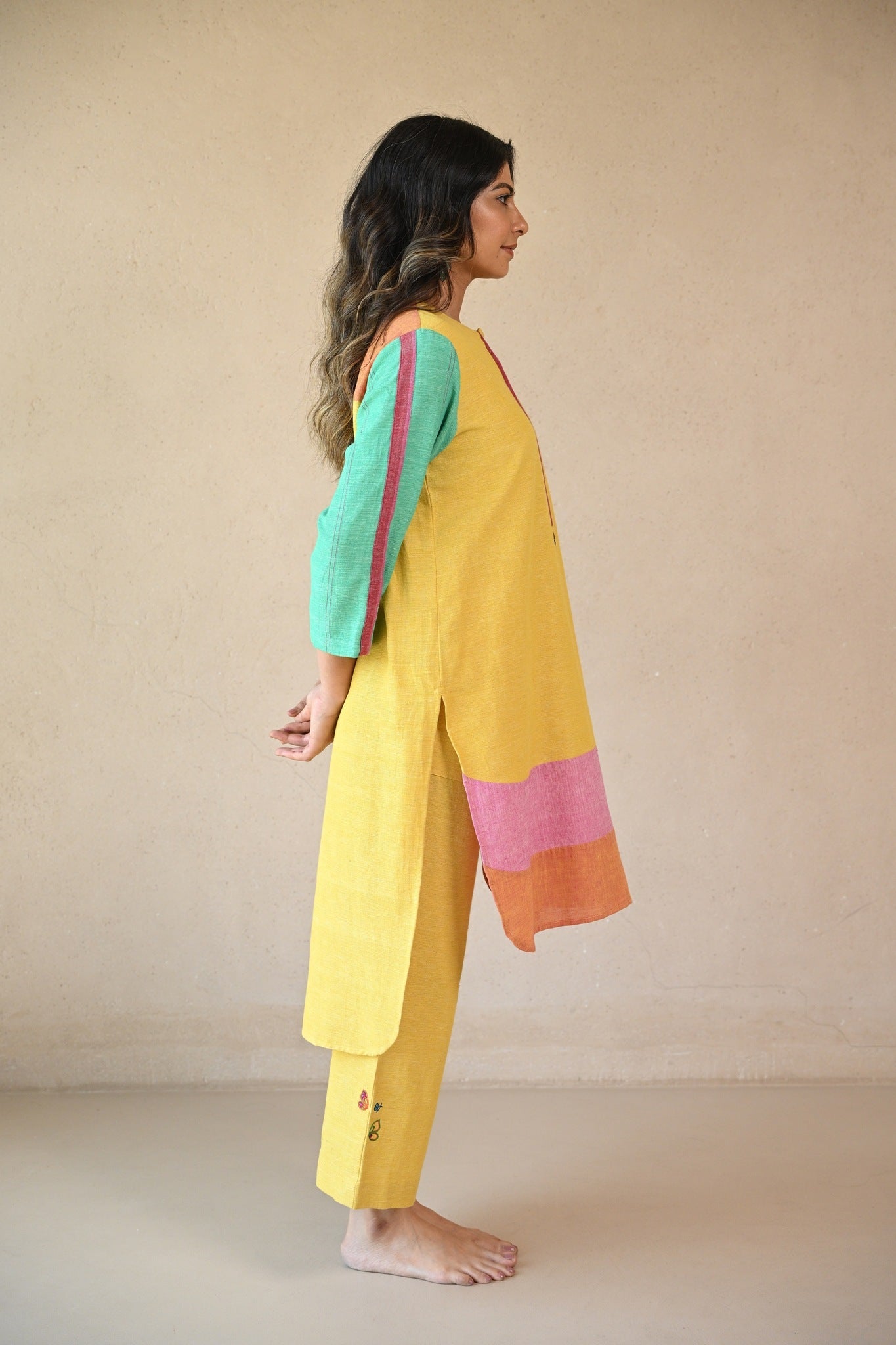 Lola Kurta - Sunny Yellow - CiceroniKurta, Everyday WearRang by Rajvi